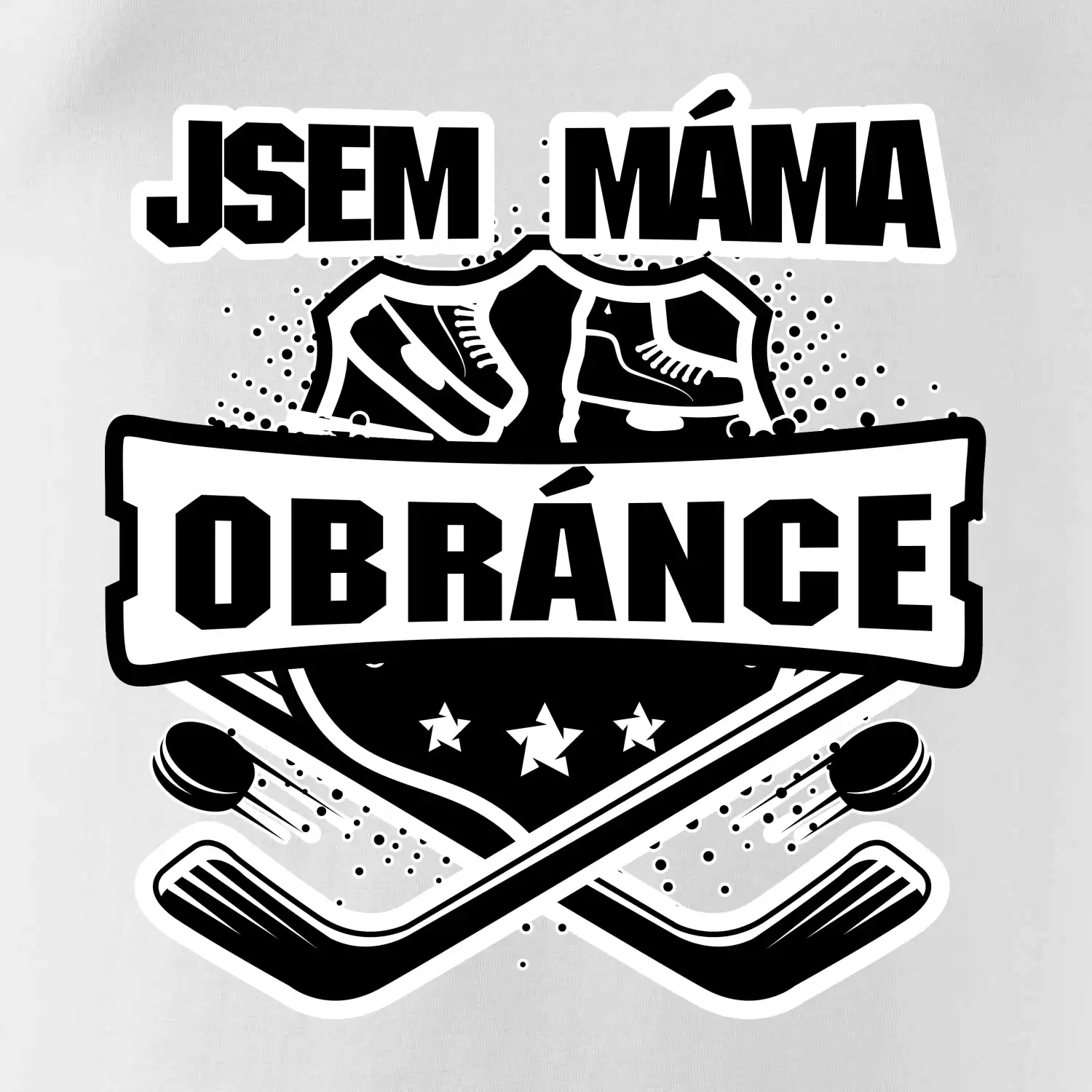 Hokejový erb - Máma obránce