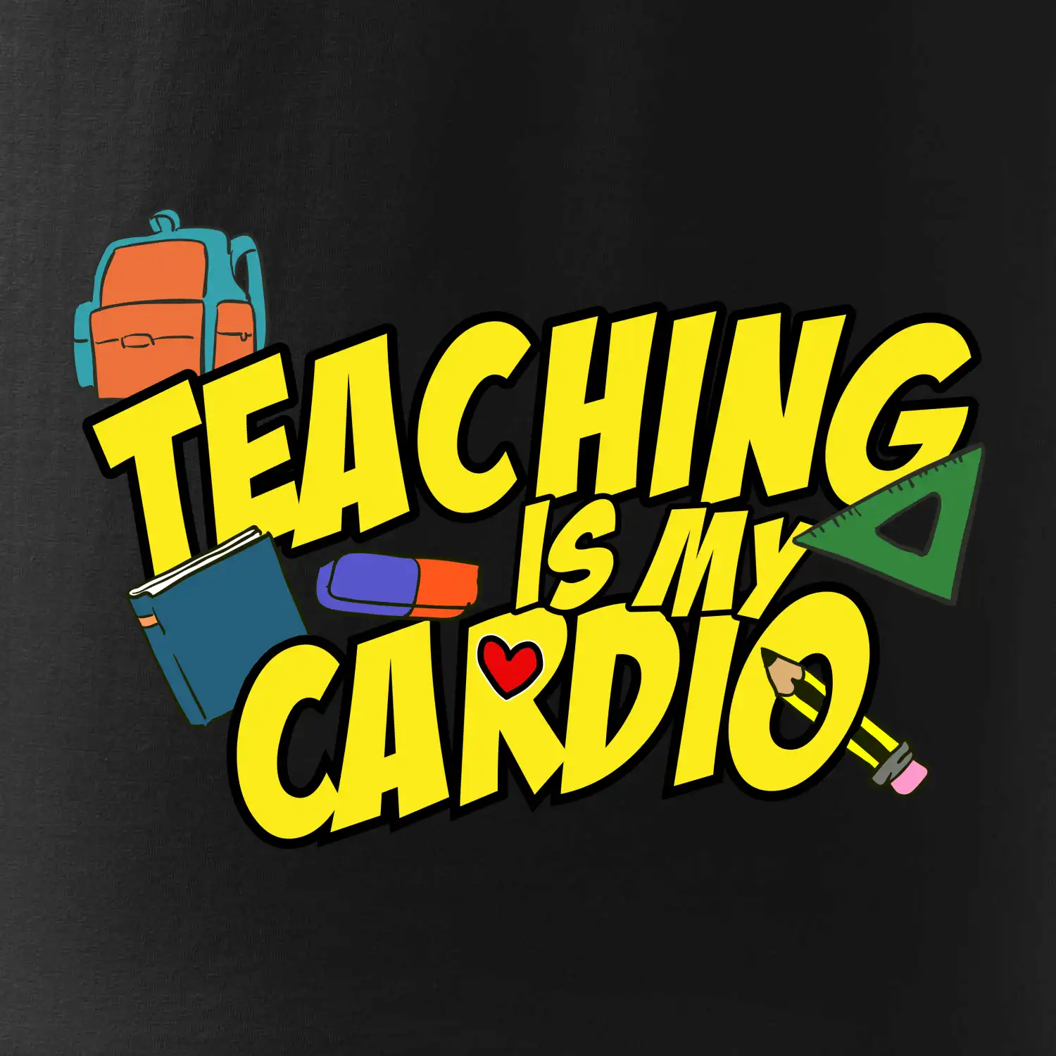Teaching is my cardio