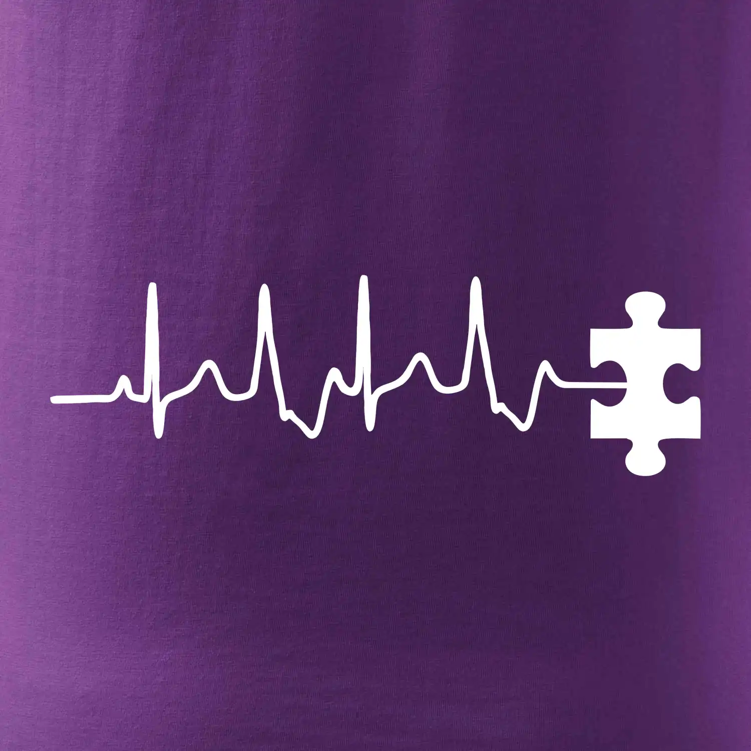EKG puzzle rozpojené