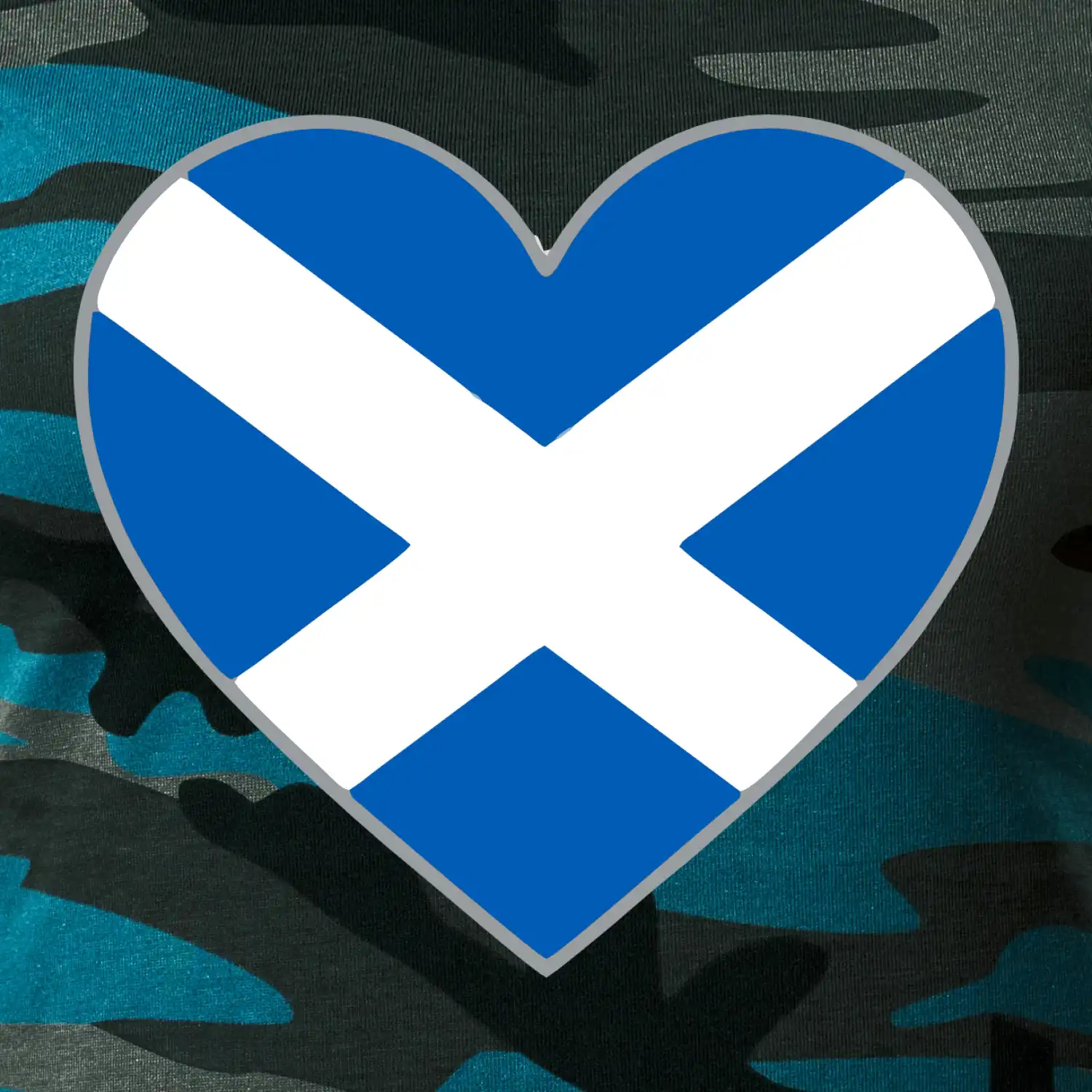 Skotské srdce na prso