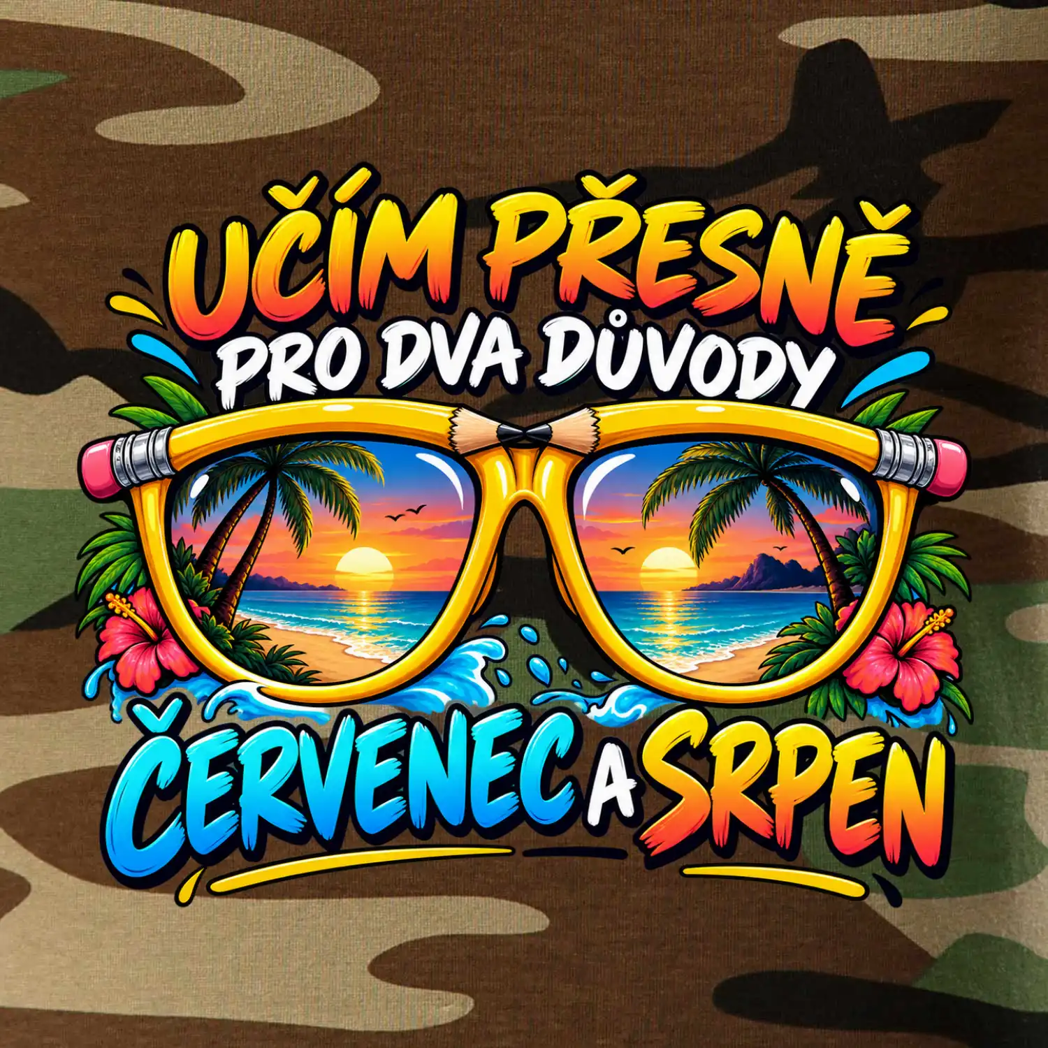 Učím kvůli červenci a srpnu letní prázdniny