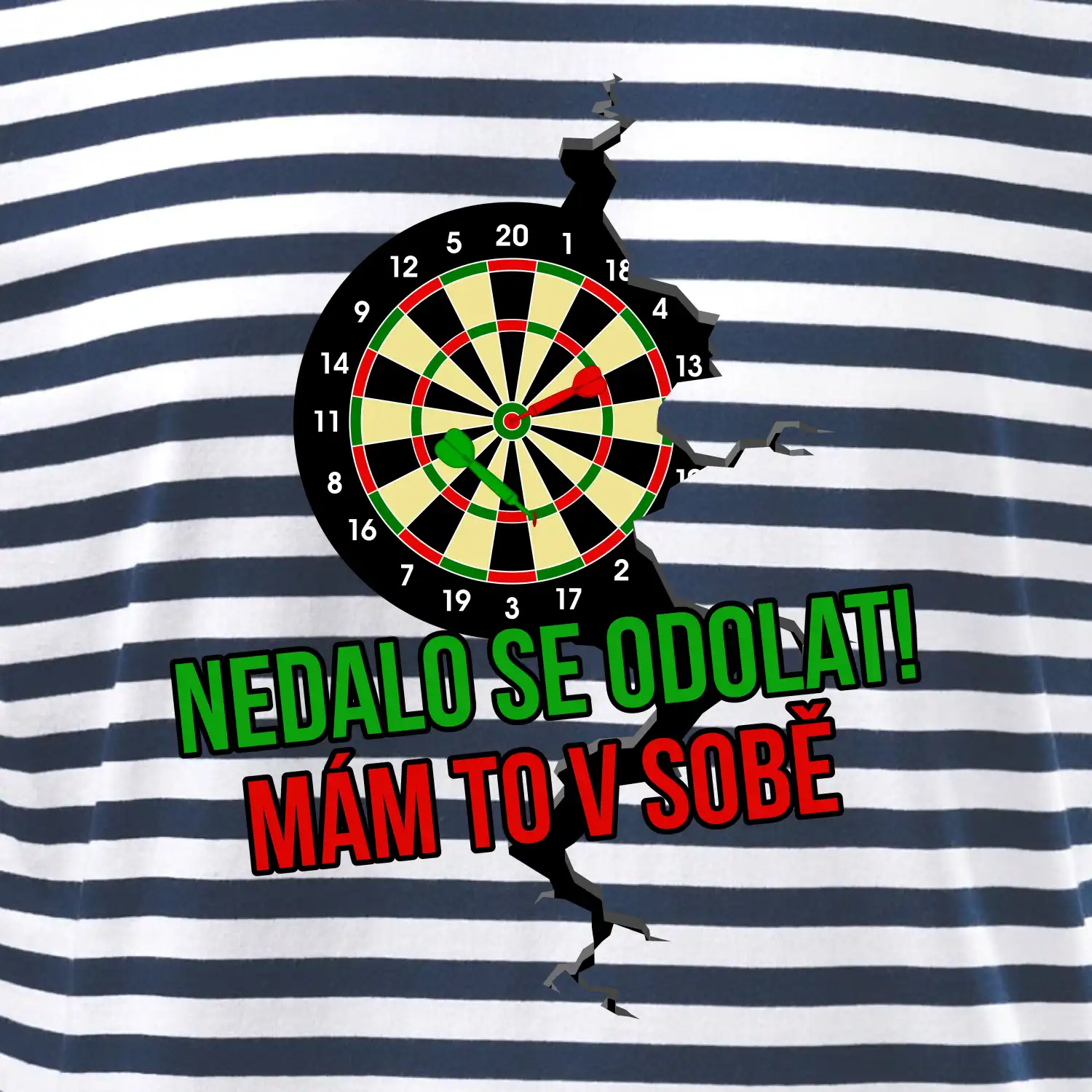 Nedalo se odolat, mám to v sobě šipky