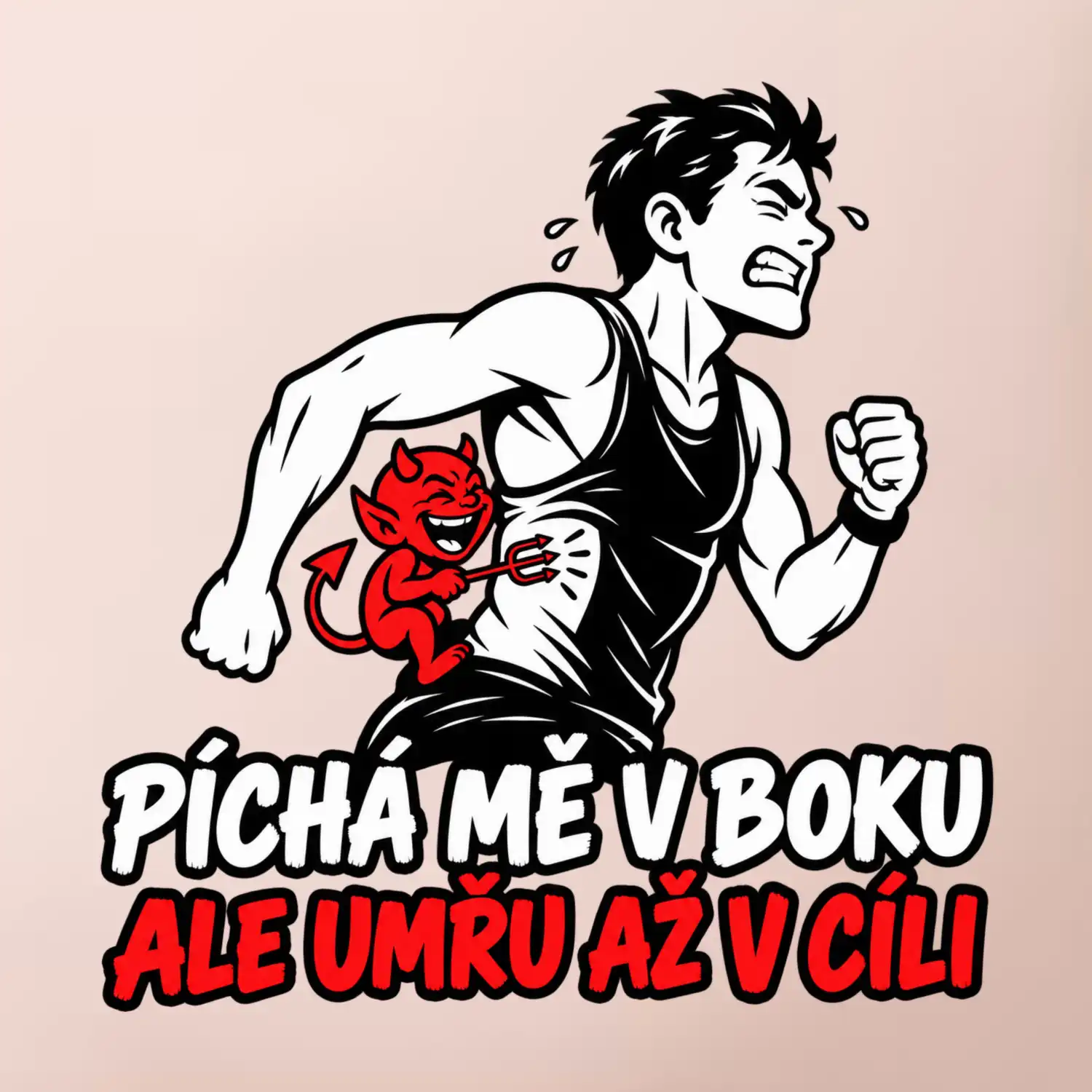Běžec píchá mě v boku