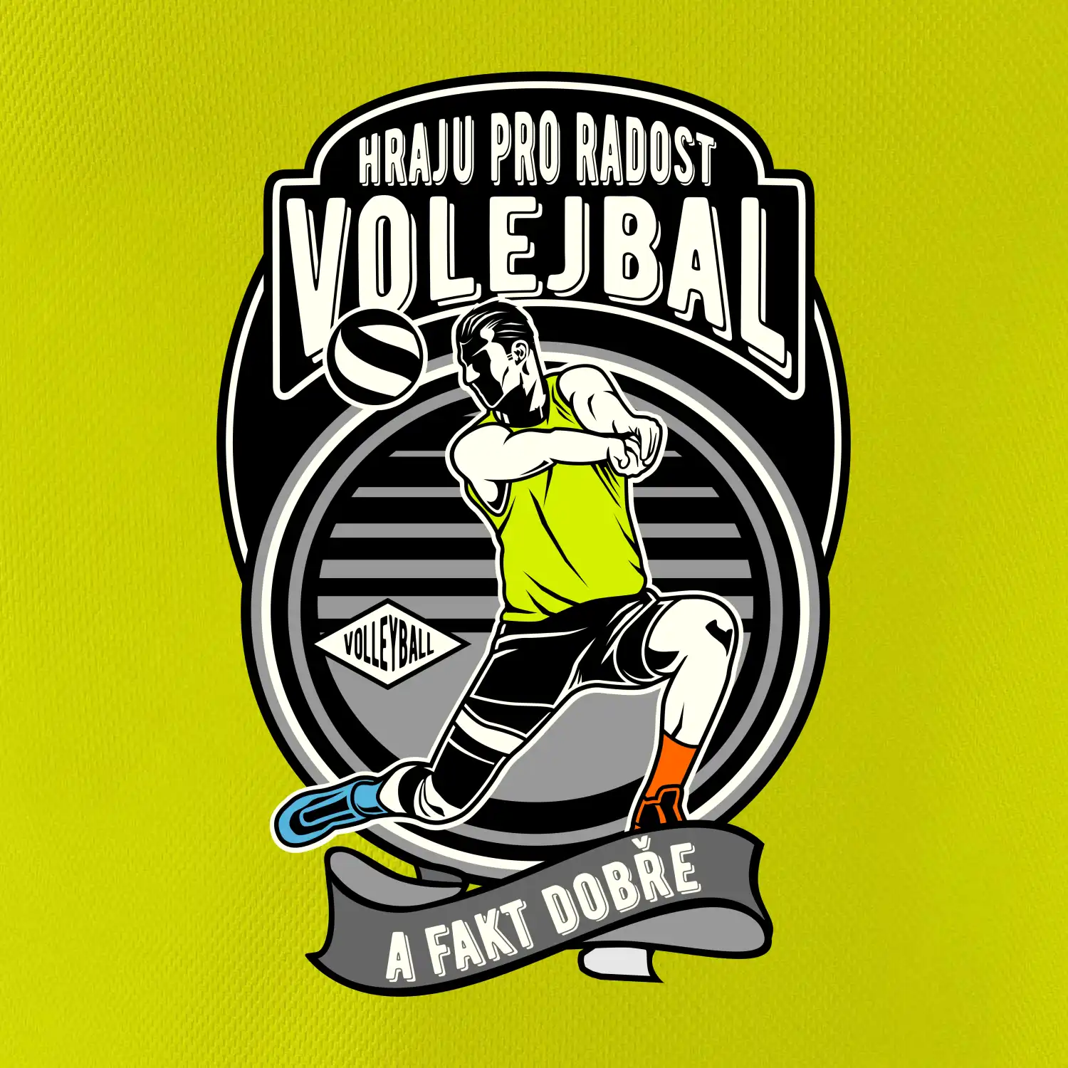 Hraju pro radost volejbal a fakt dobře