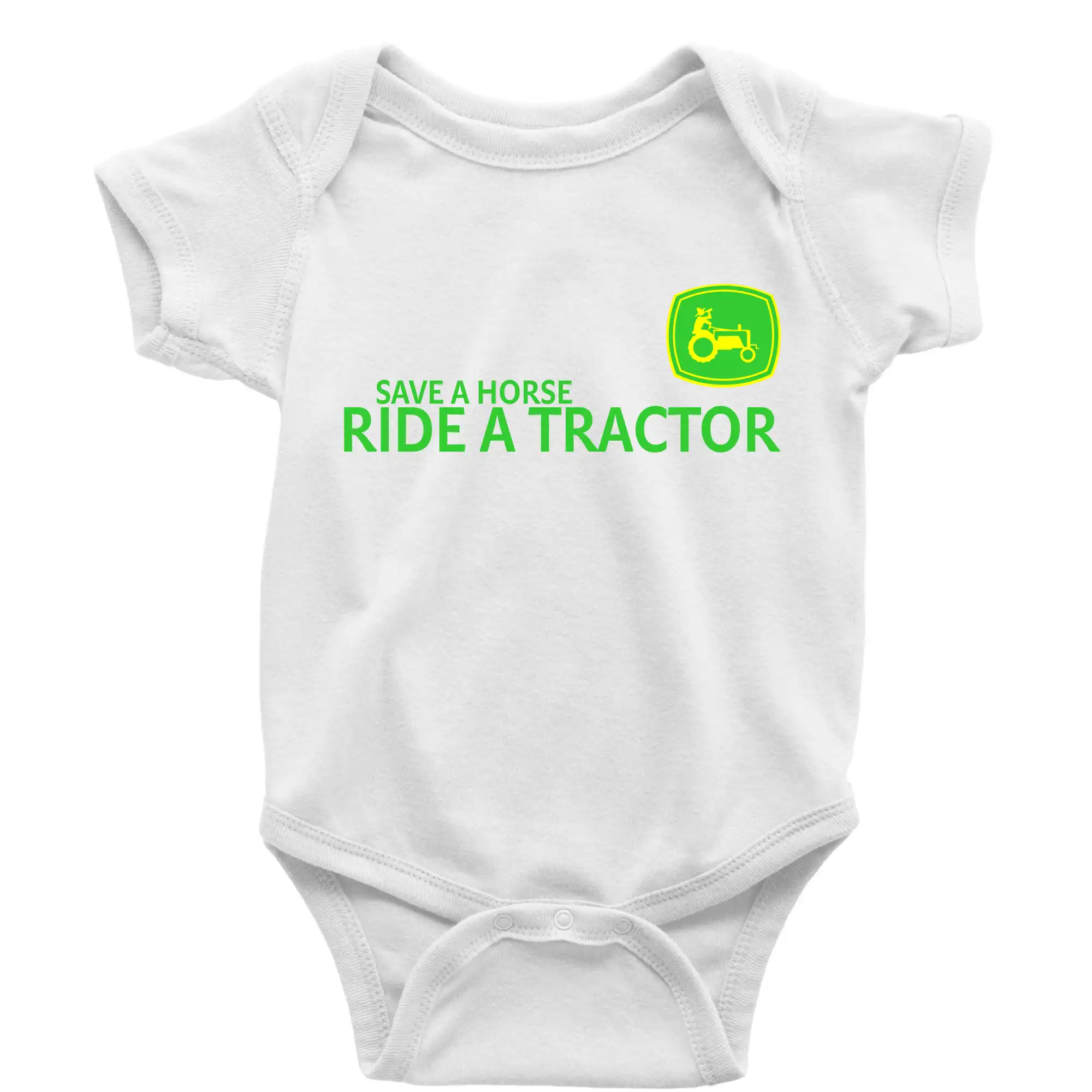 Save horse, ride tractor