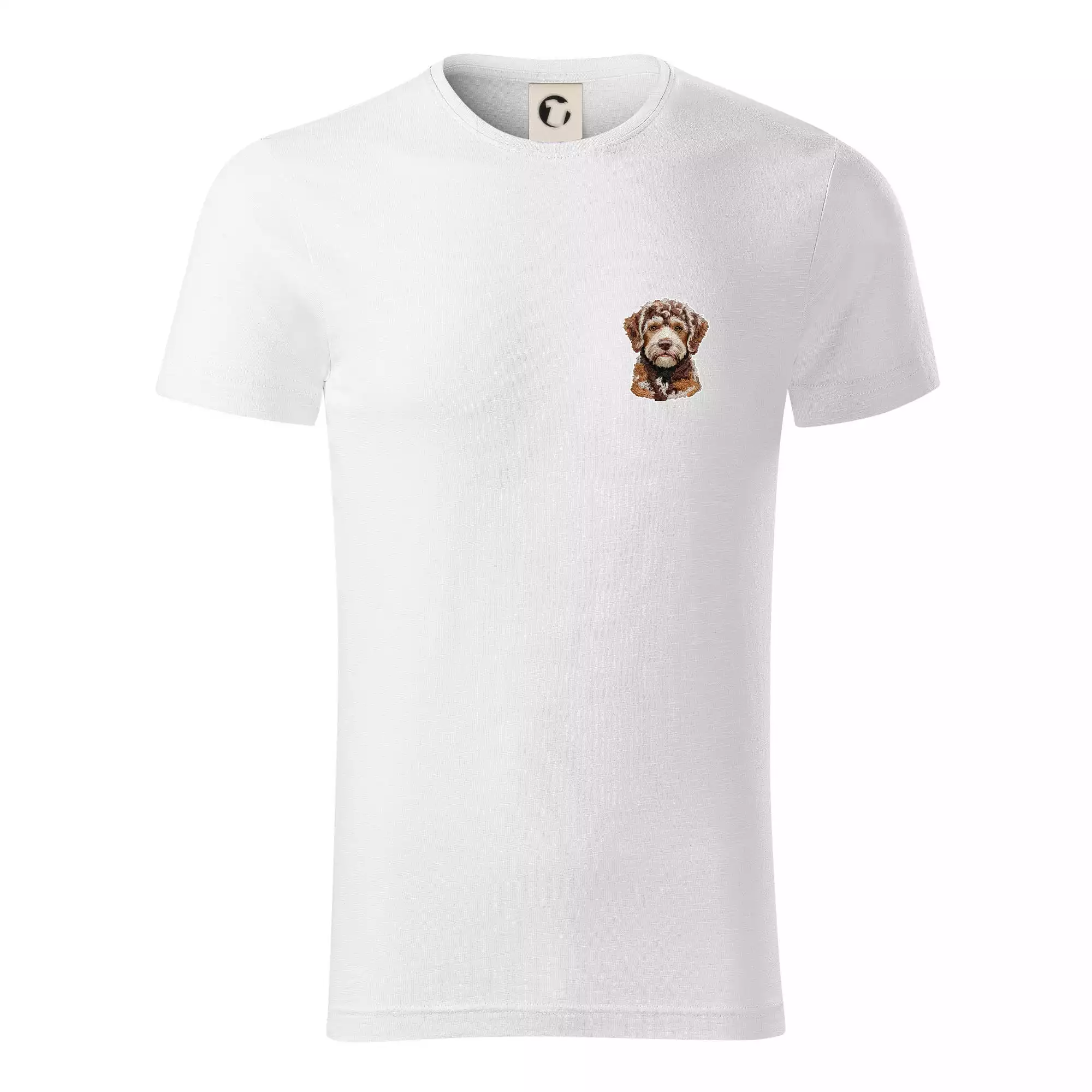 Lagotto romagnolo vyšívaná hlava na prsu