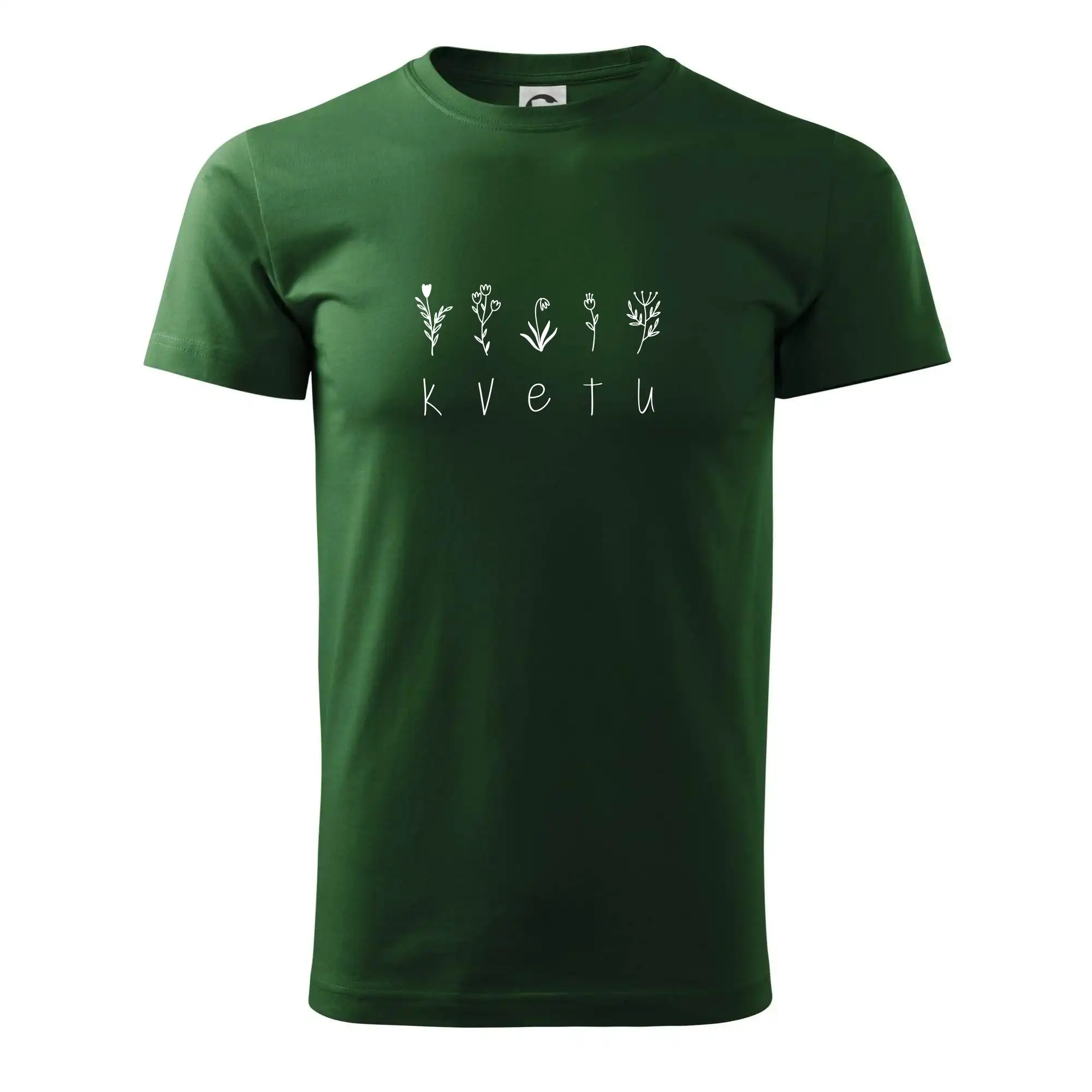 Kvetu - Nápis s květinami