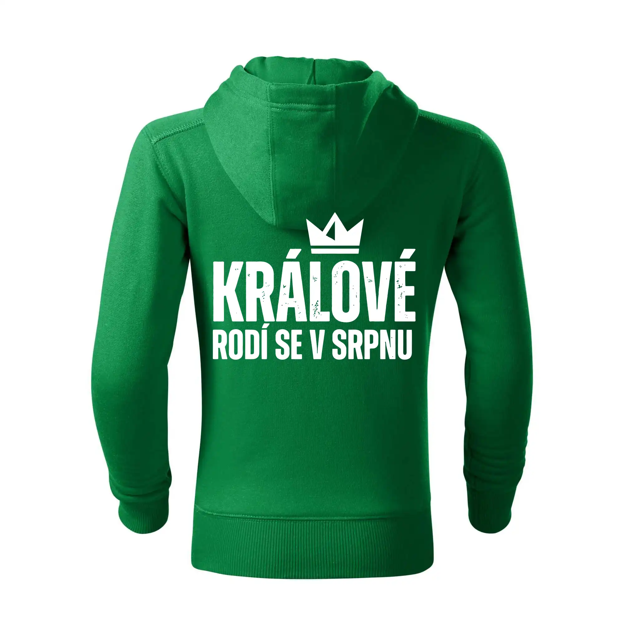 Jednoduchý nápis - Králové rodí se v srpnu