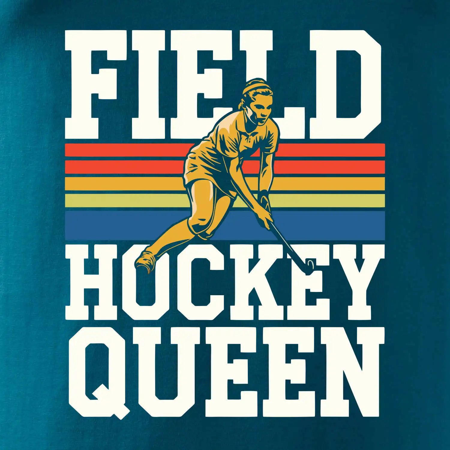 Pruhy field hockey queen
