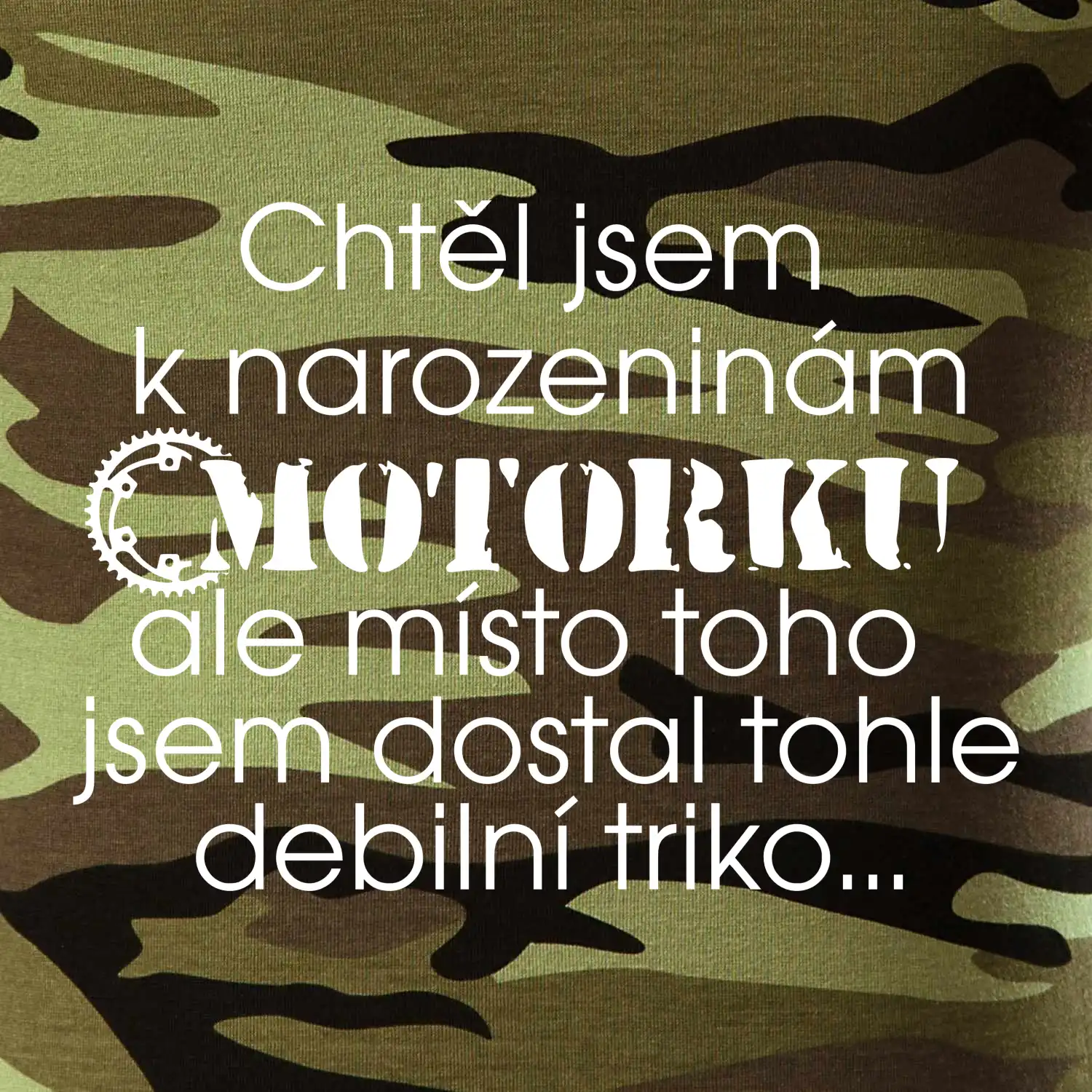 Chtěl - Chtěla jsem dostat motorku - narozeniny
