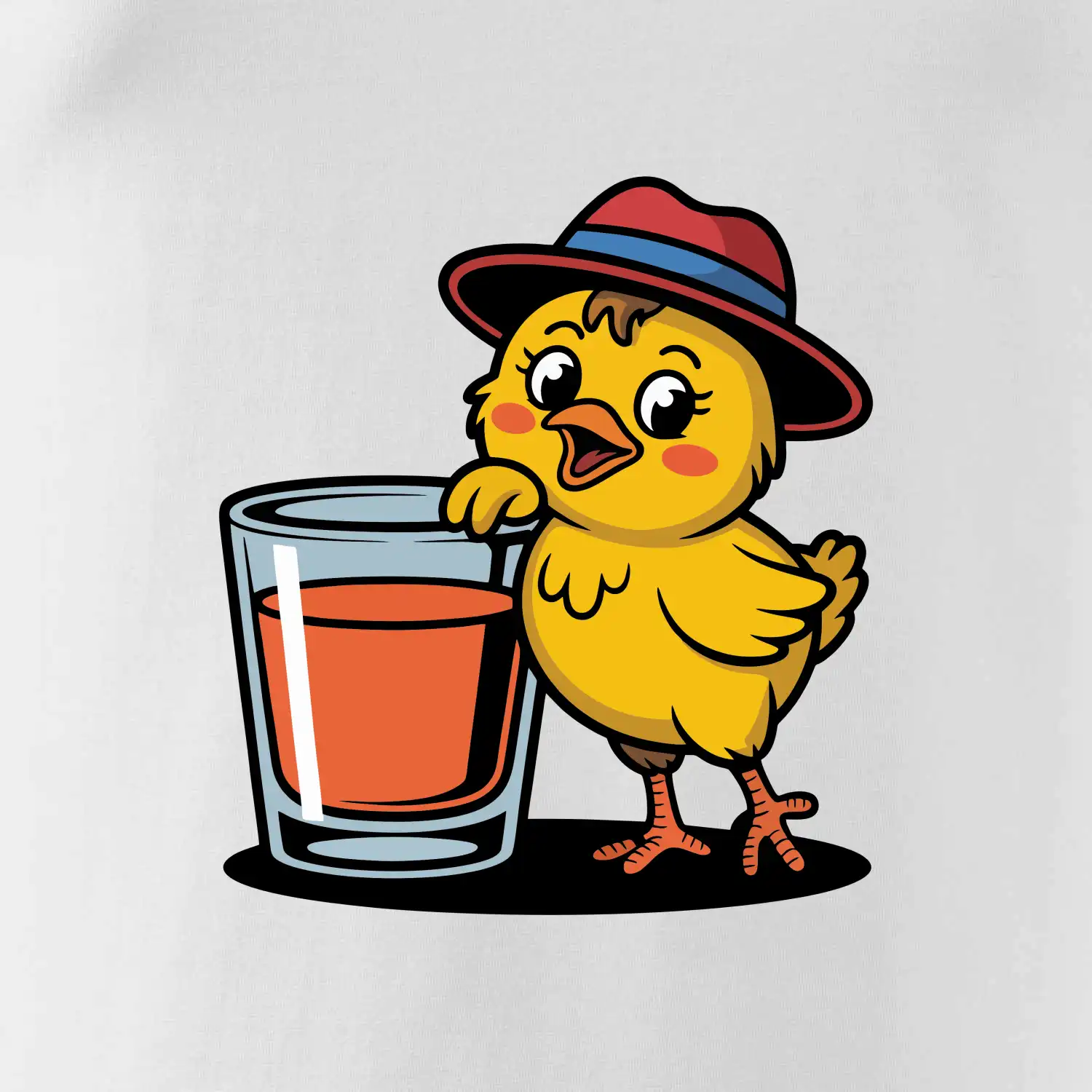 Kuřátko a panák