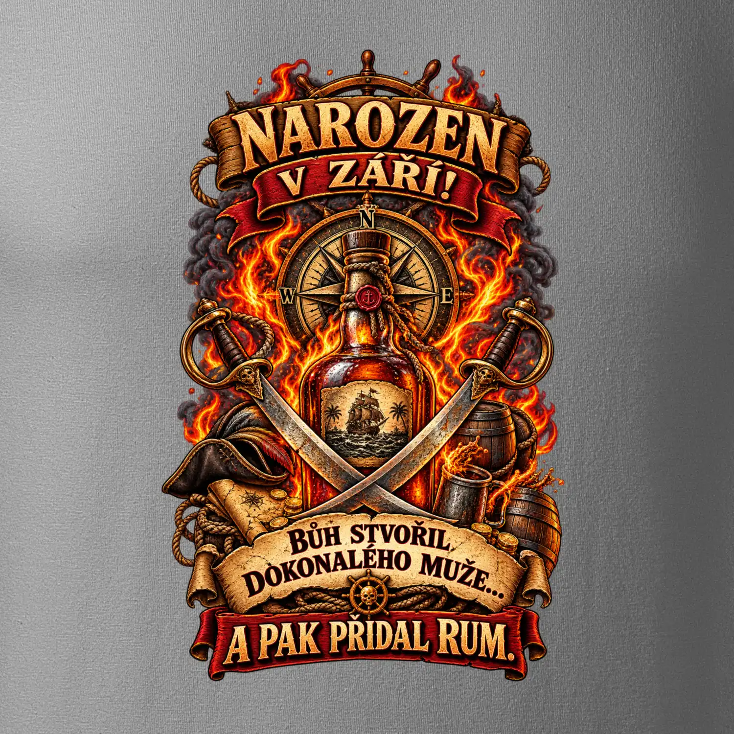 Narozen v září! Rum