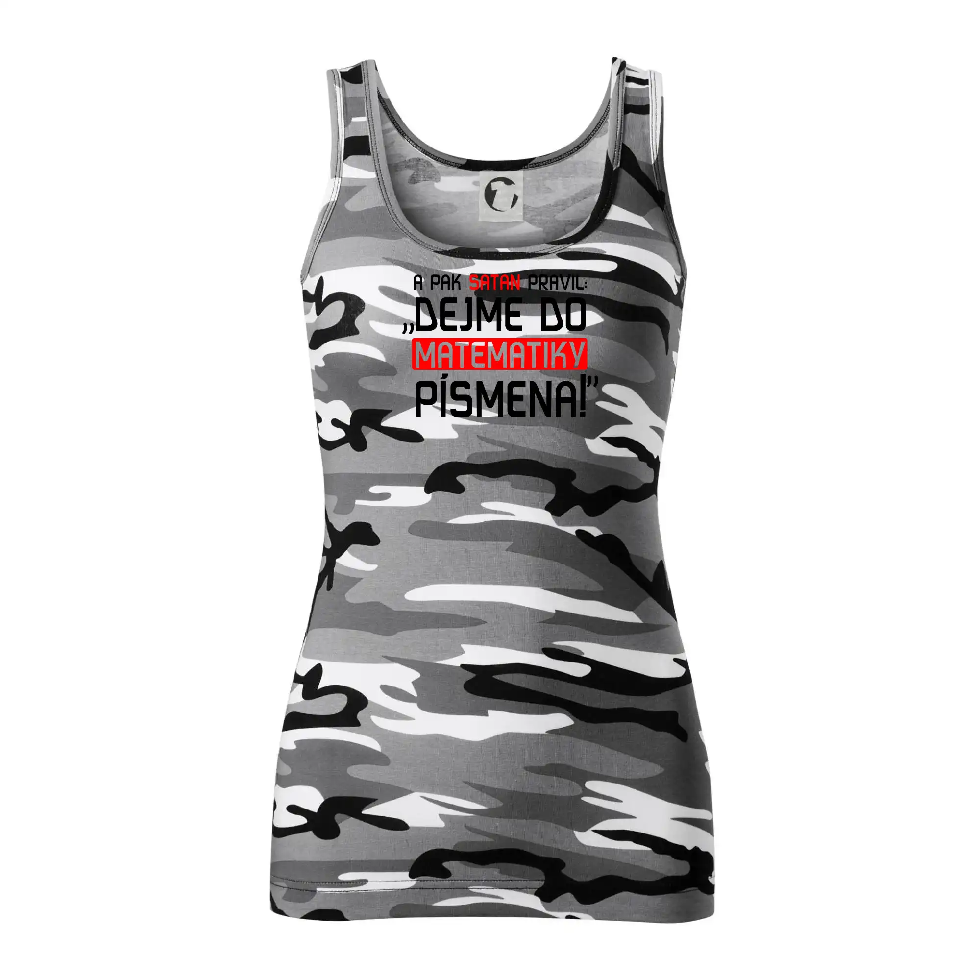 A pak satan pravil dejme do matematiky písmena