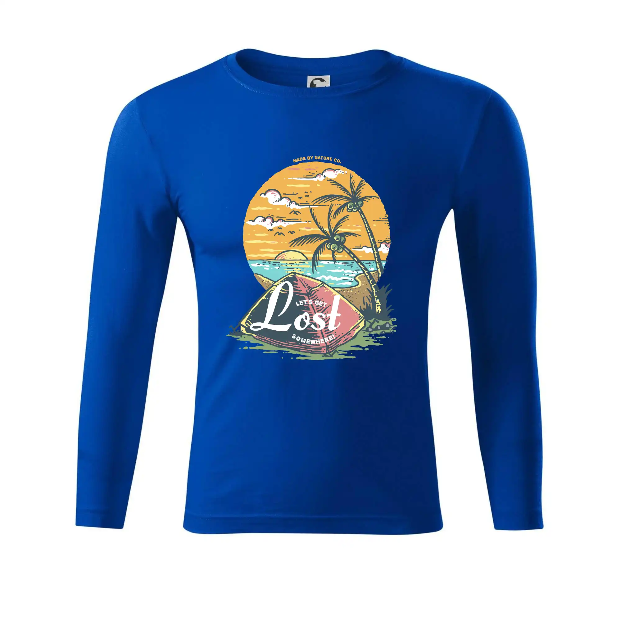 Beach camping get lost somewhere