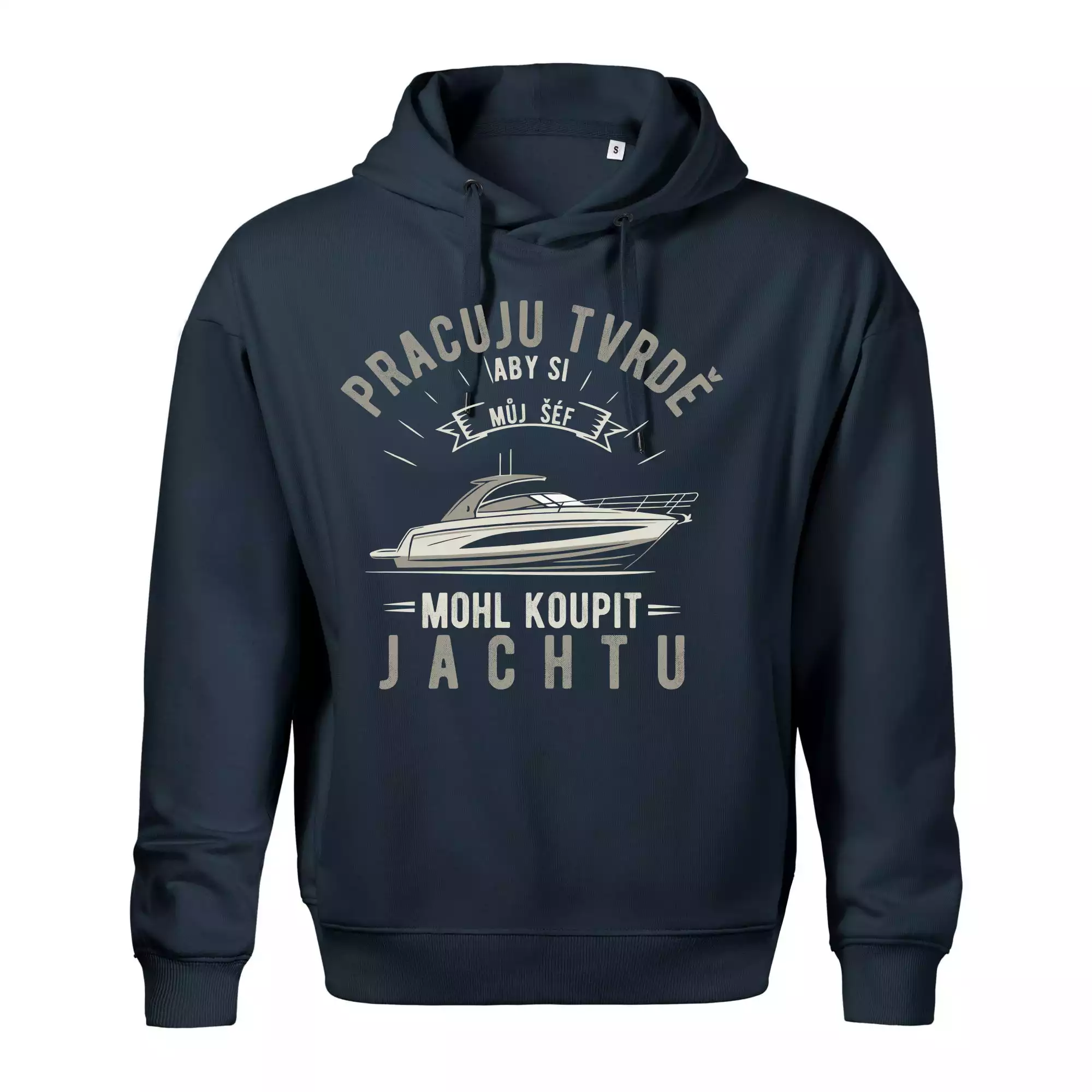 Pracuju tvrdě aby si můj šéf mohl koupit jachtu