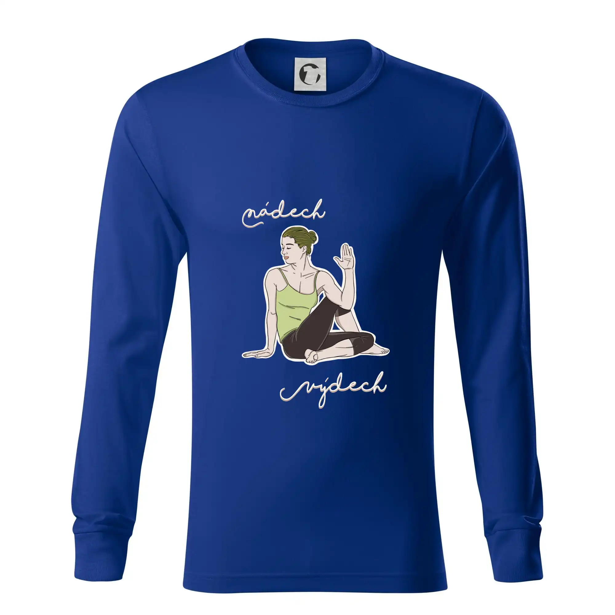 Yoga nádech výdech (Radek Pilař ART)