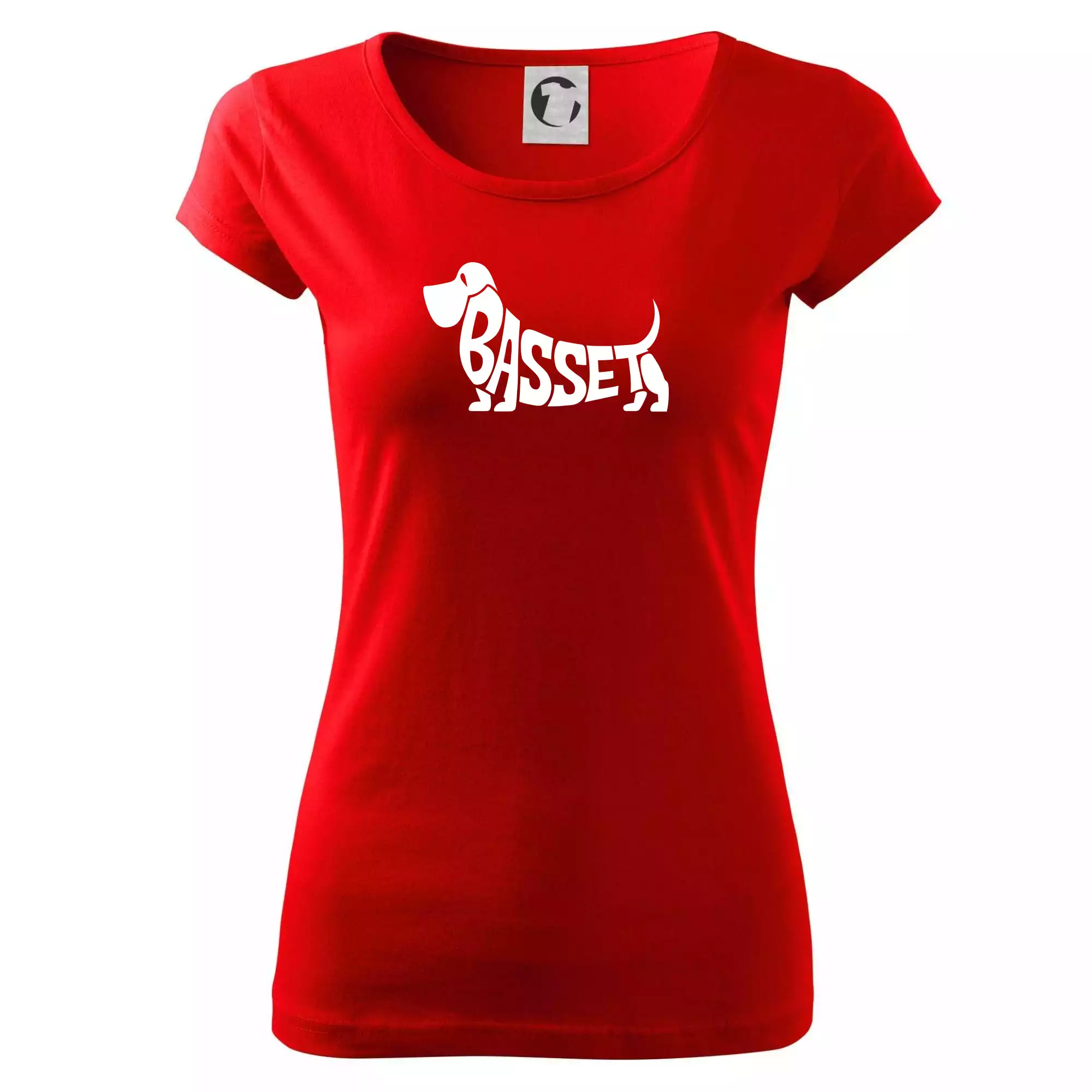 Basset nápis v těle