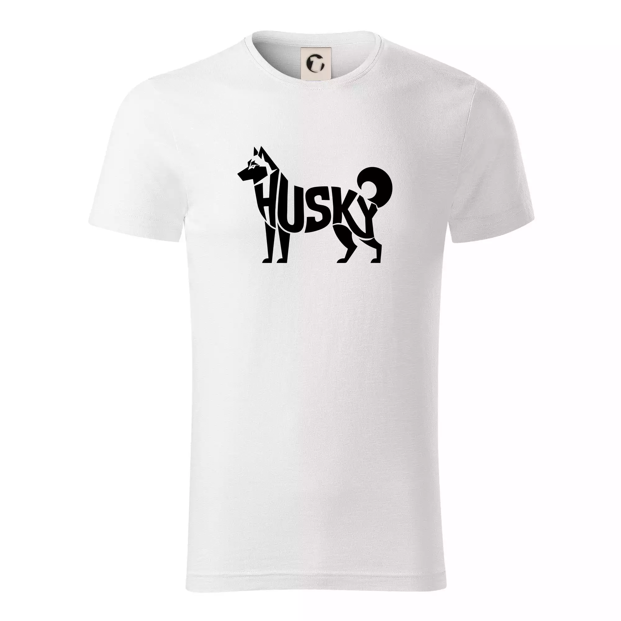 Husky nápis v těle