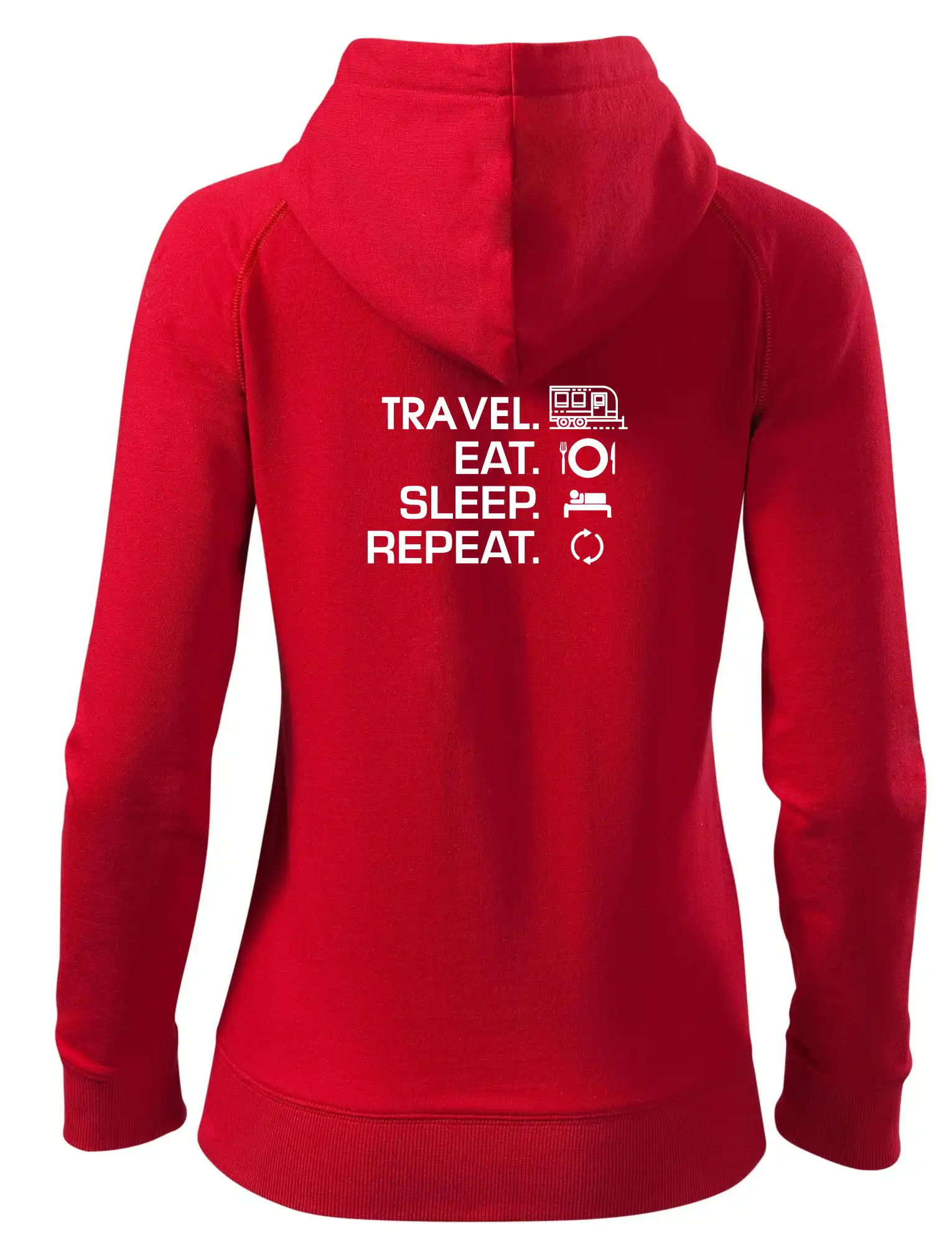 Eat sleep travel - Velký  přívěs