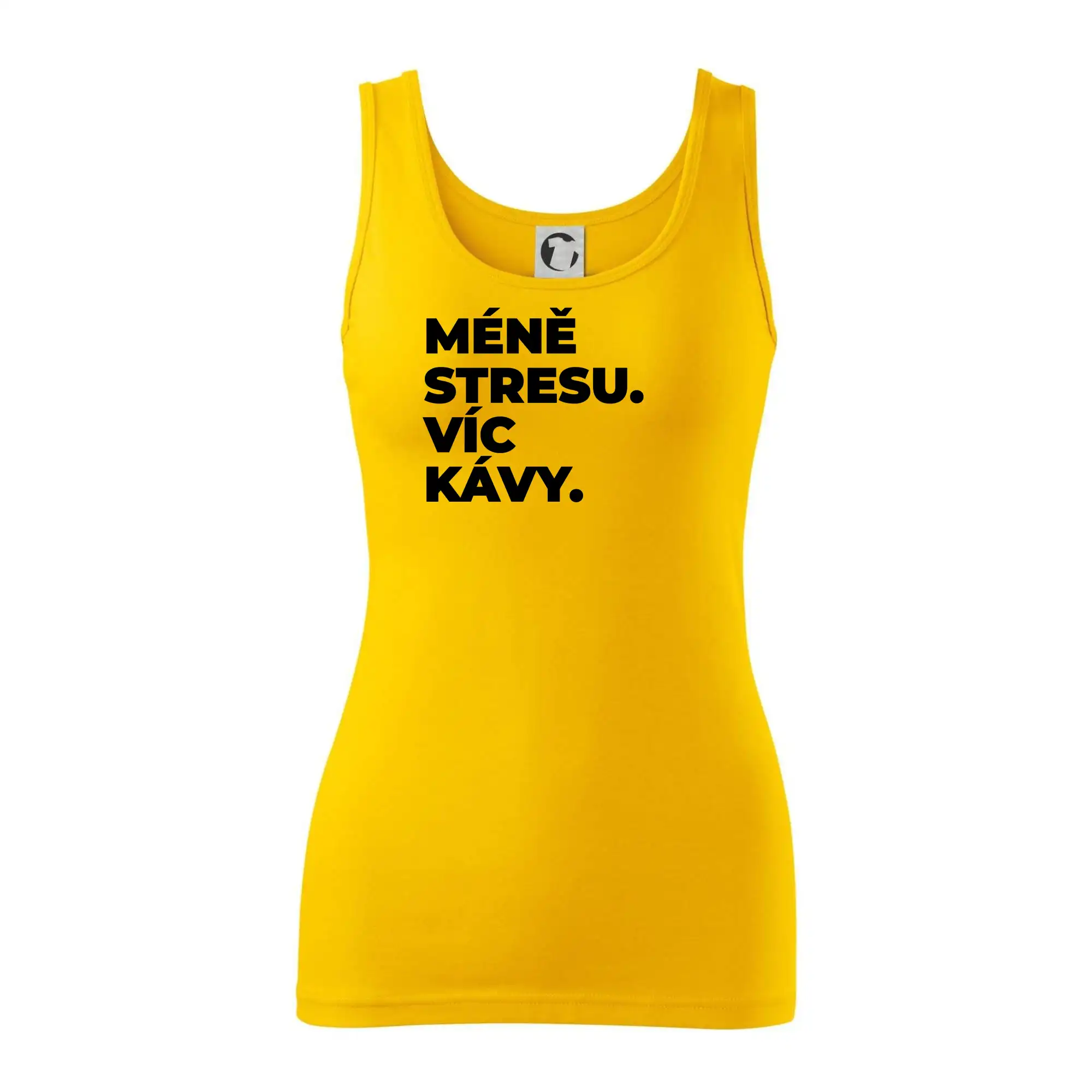 MÉNĚ STRESU.VÍC KÁVY.