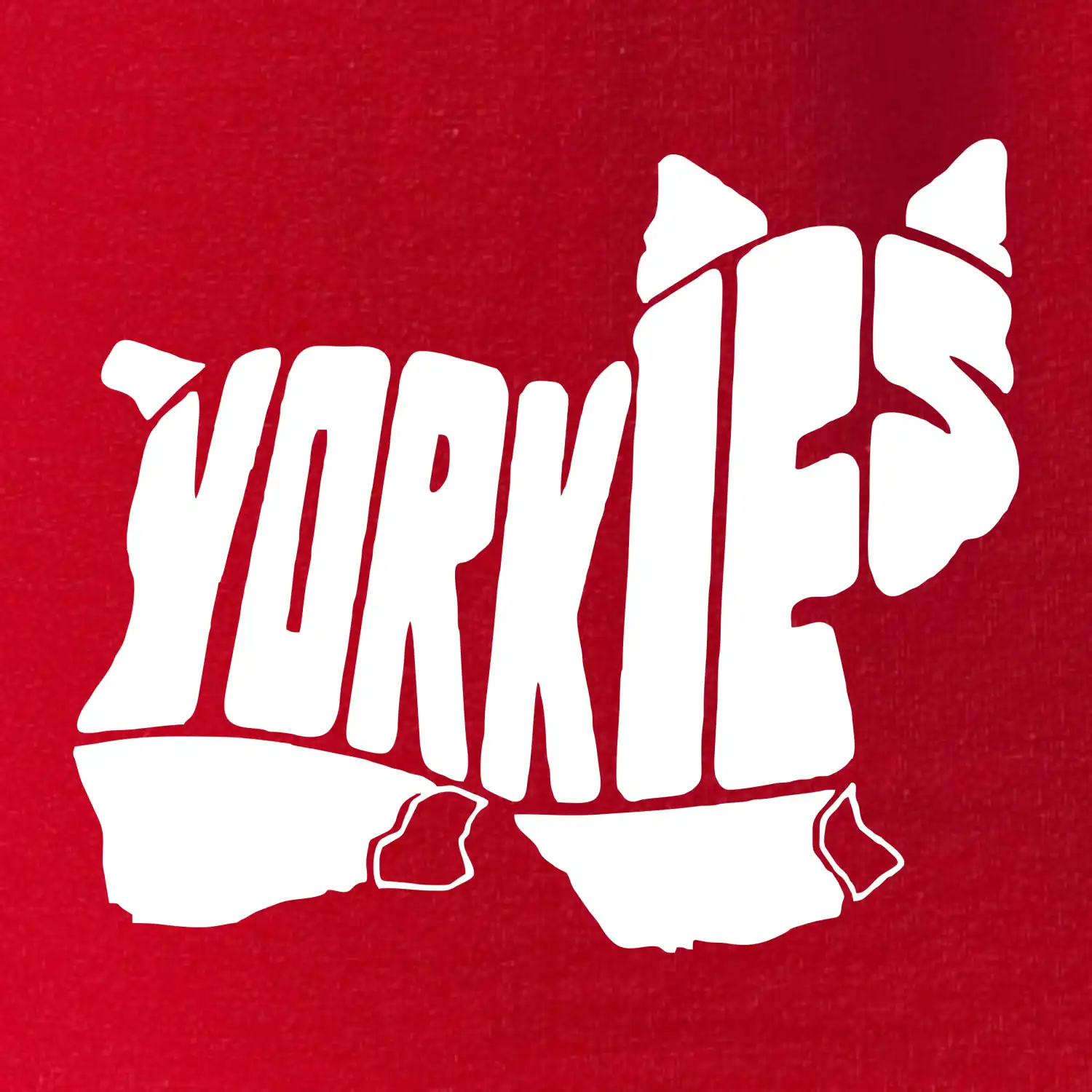 Jorkšírský teriér - Yorkie - Nápis v těle