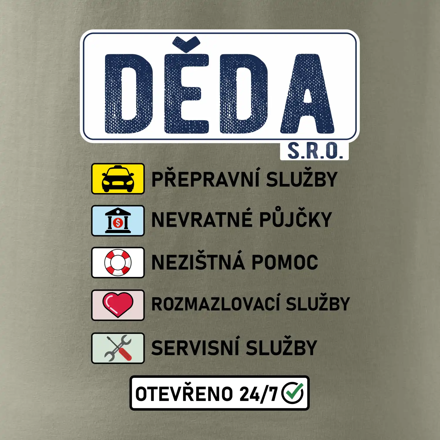 Děda sro služby