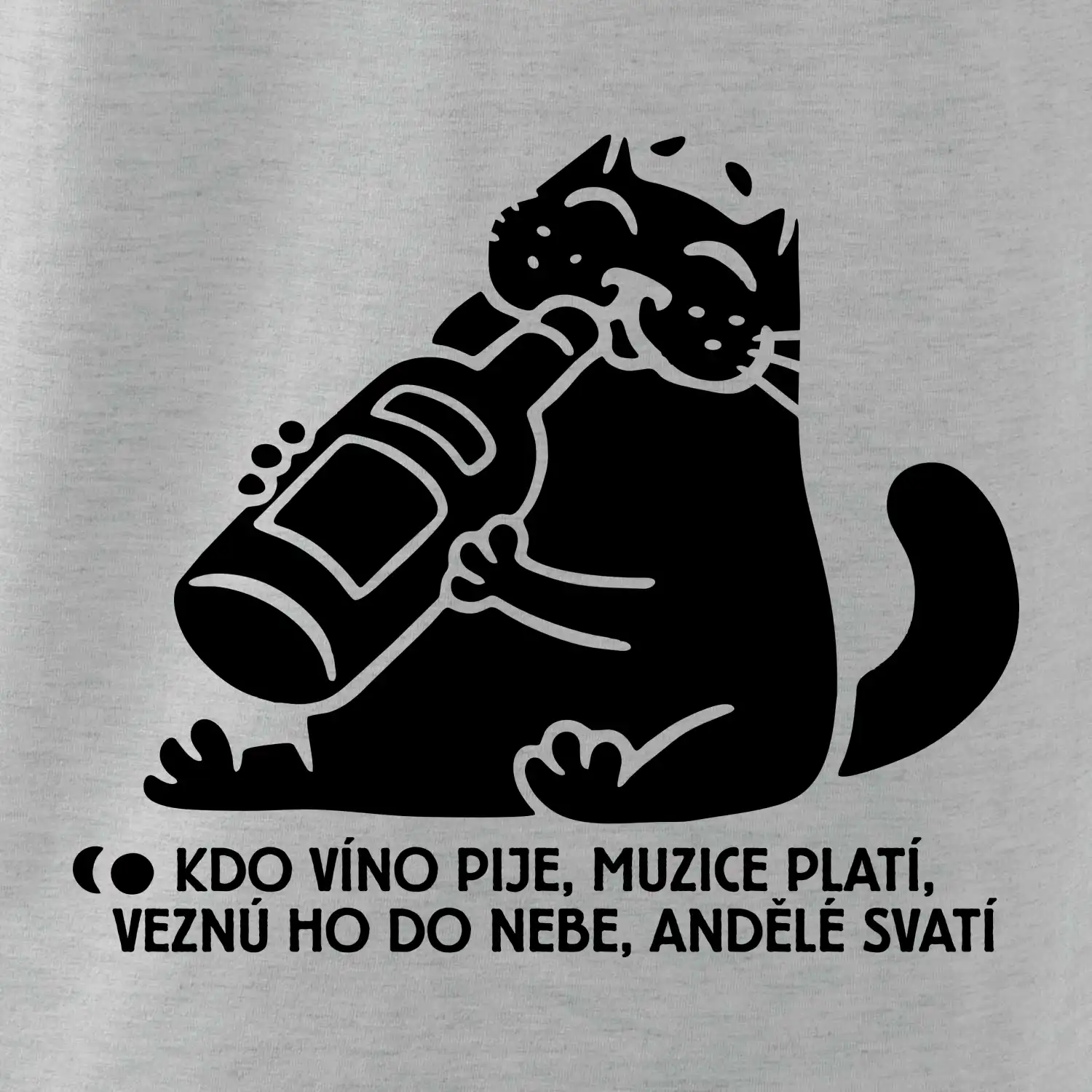 Kdo víno pije a muzice platí