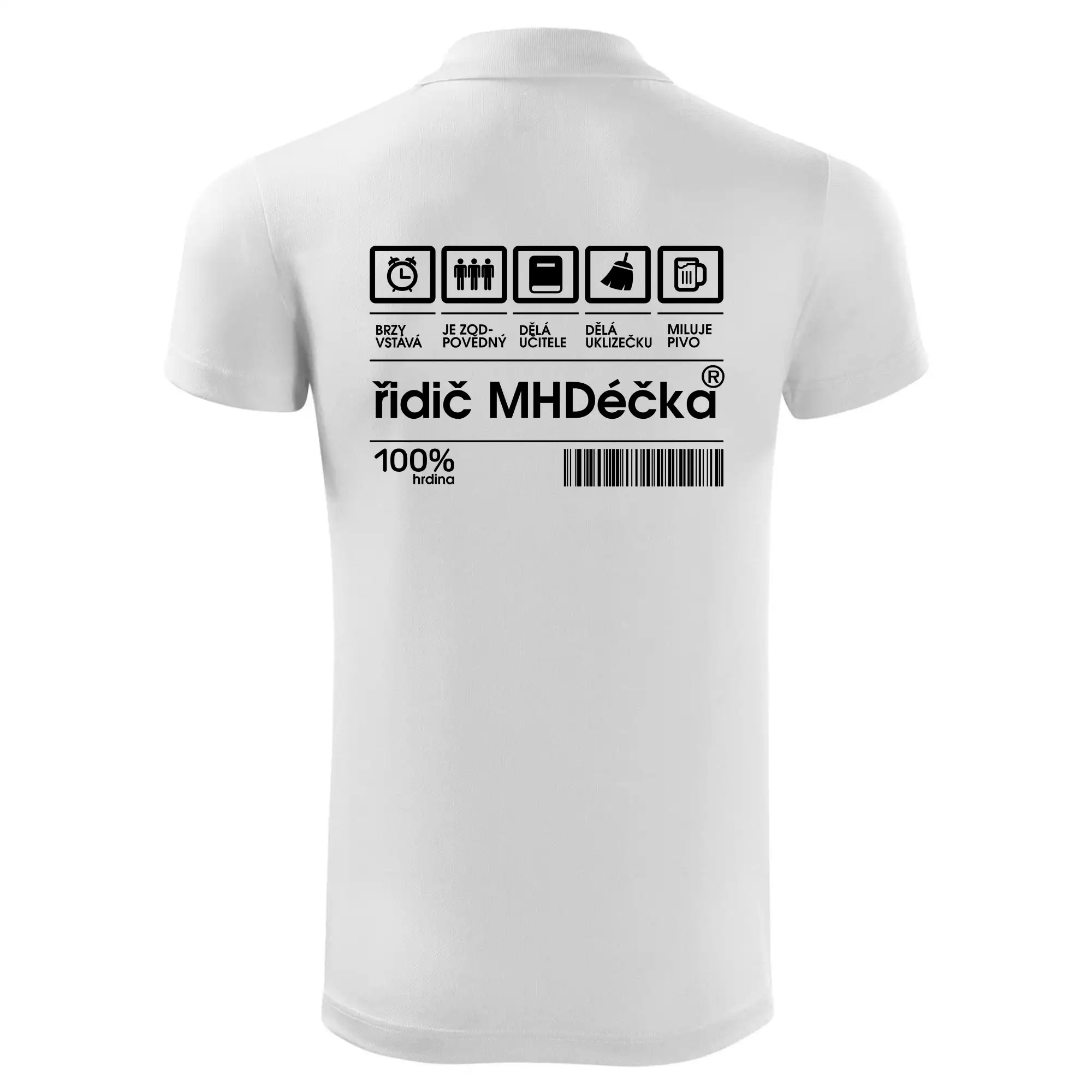 Čárový kód -  Řidič MHD