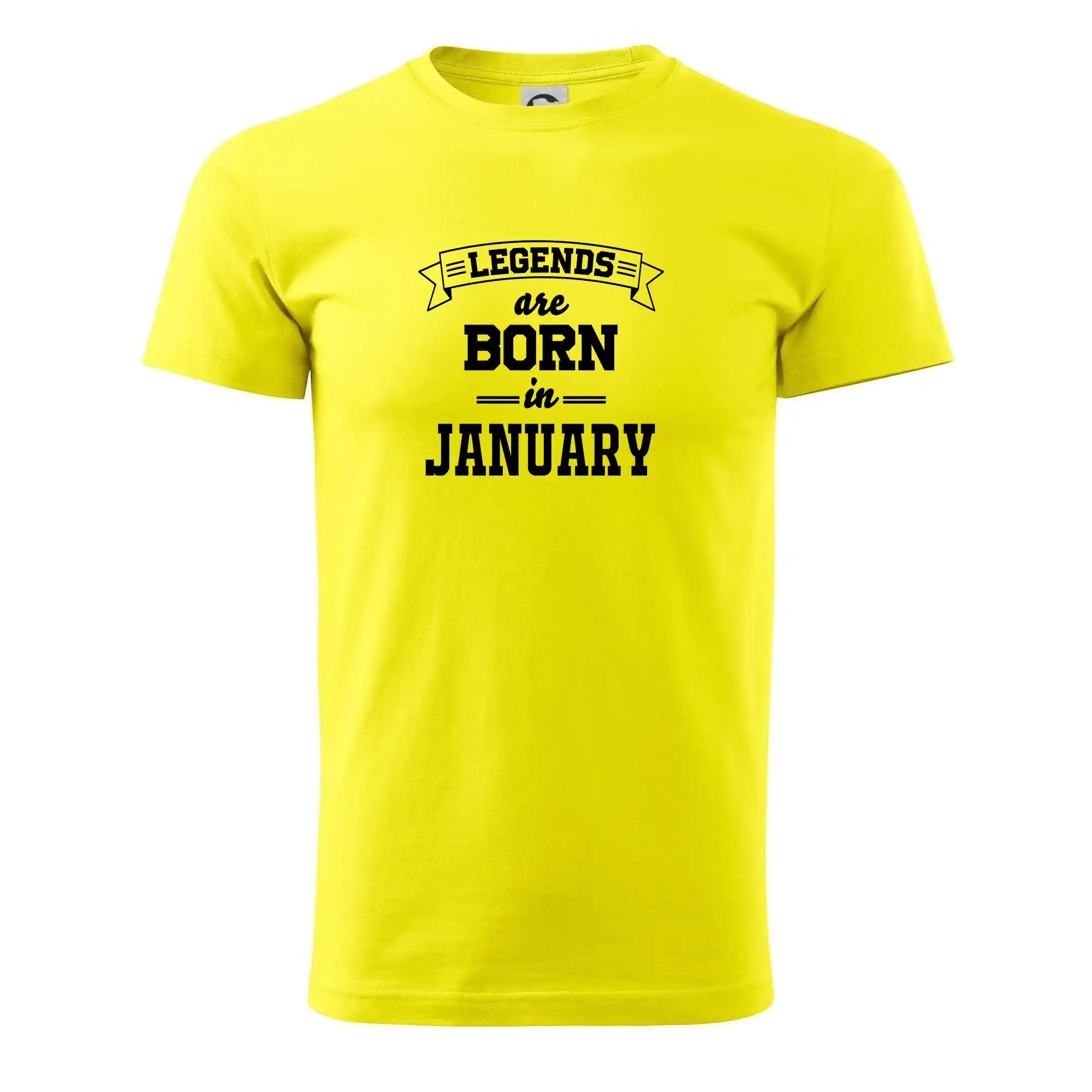 Legends are born in January