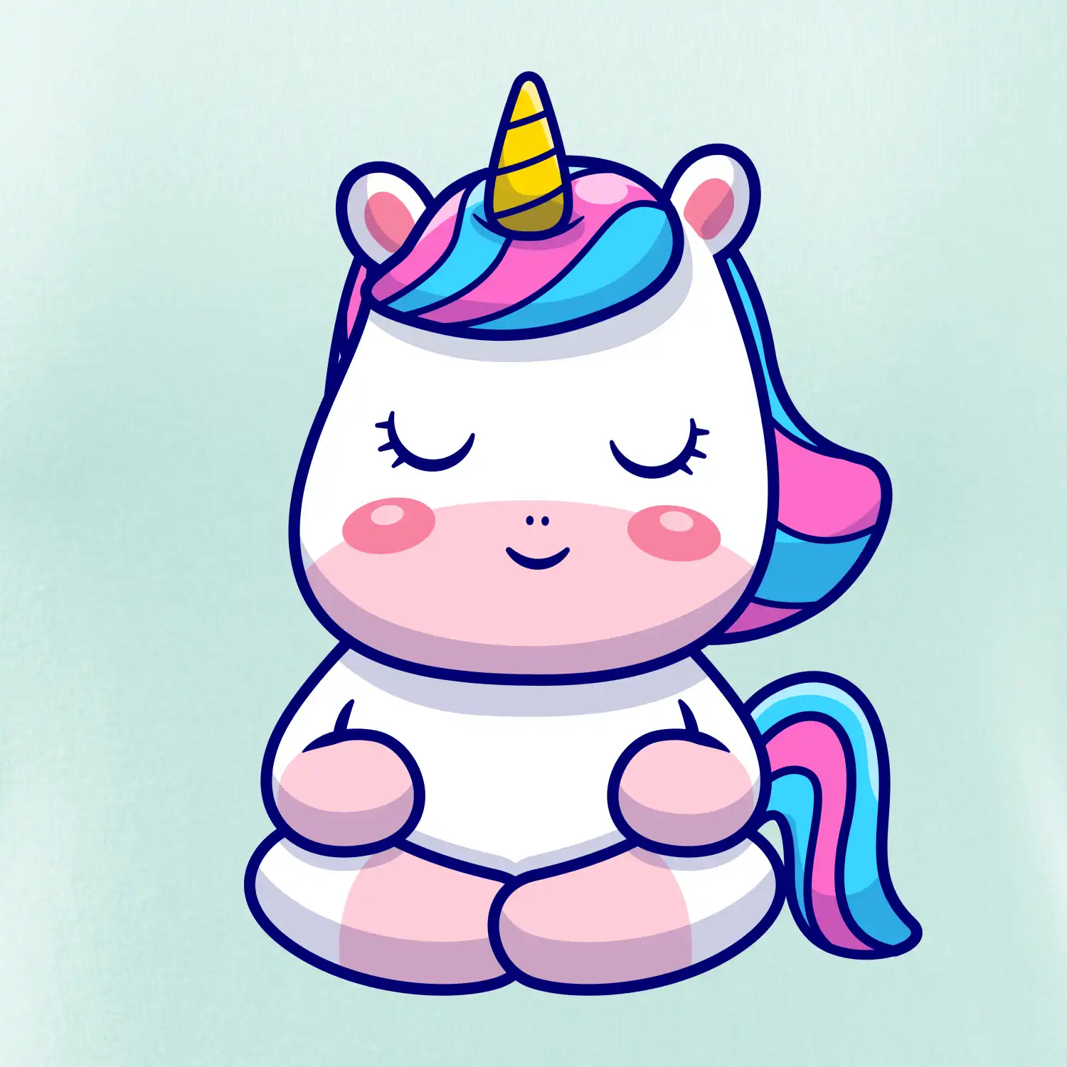 Yoga jednorožec - relax