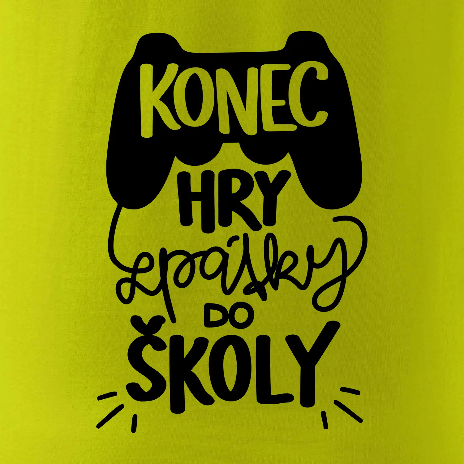 Konec hry, zpátky do školy
