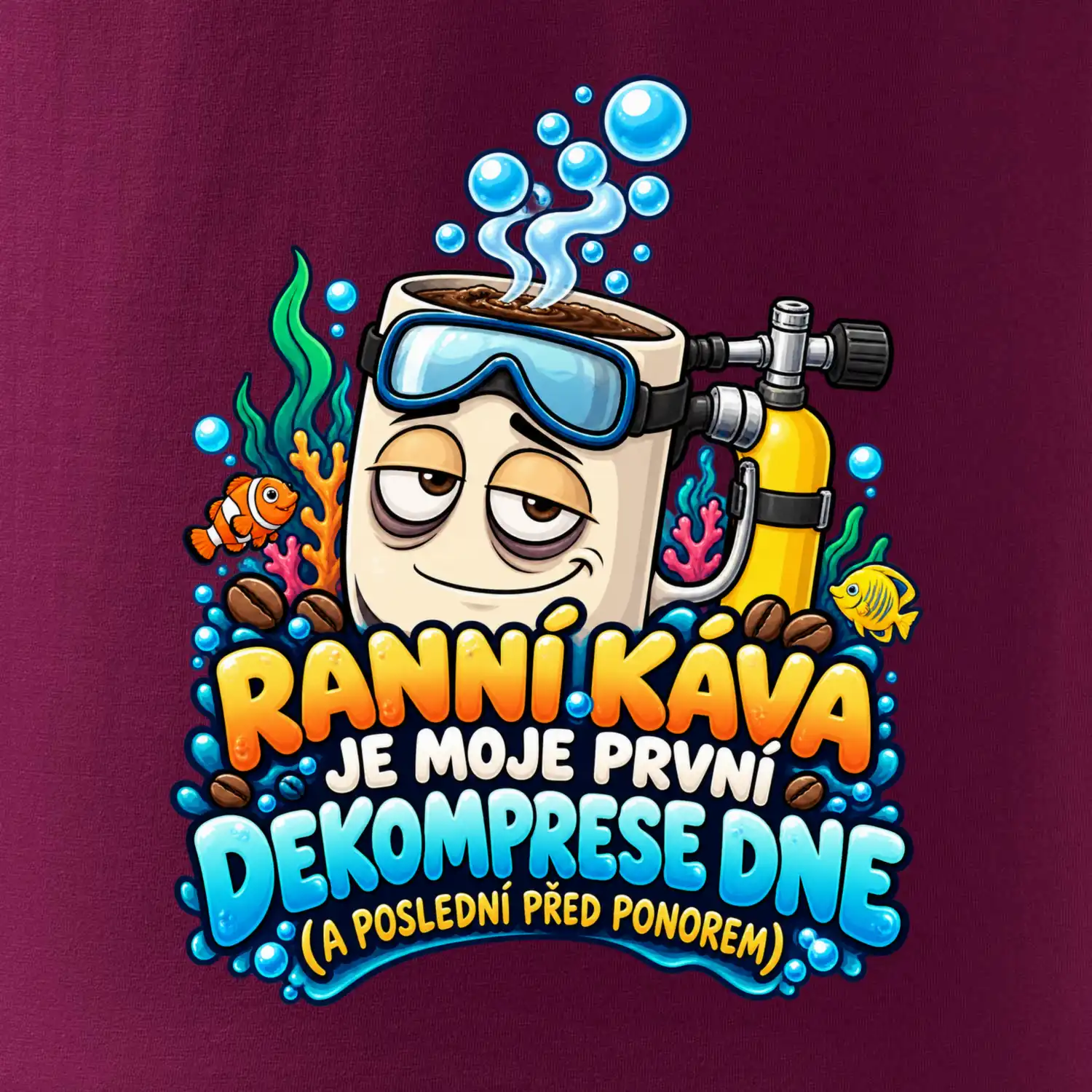Ranní káva před ponorem