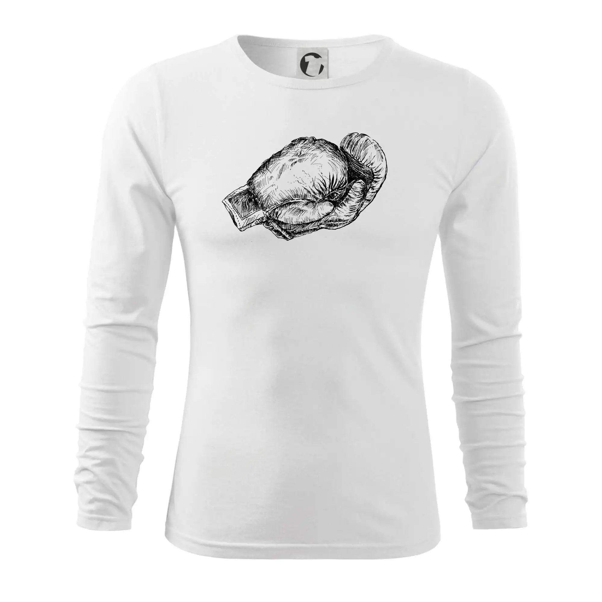 Rukavice kreslené na šířku