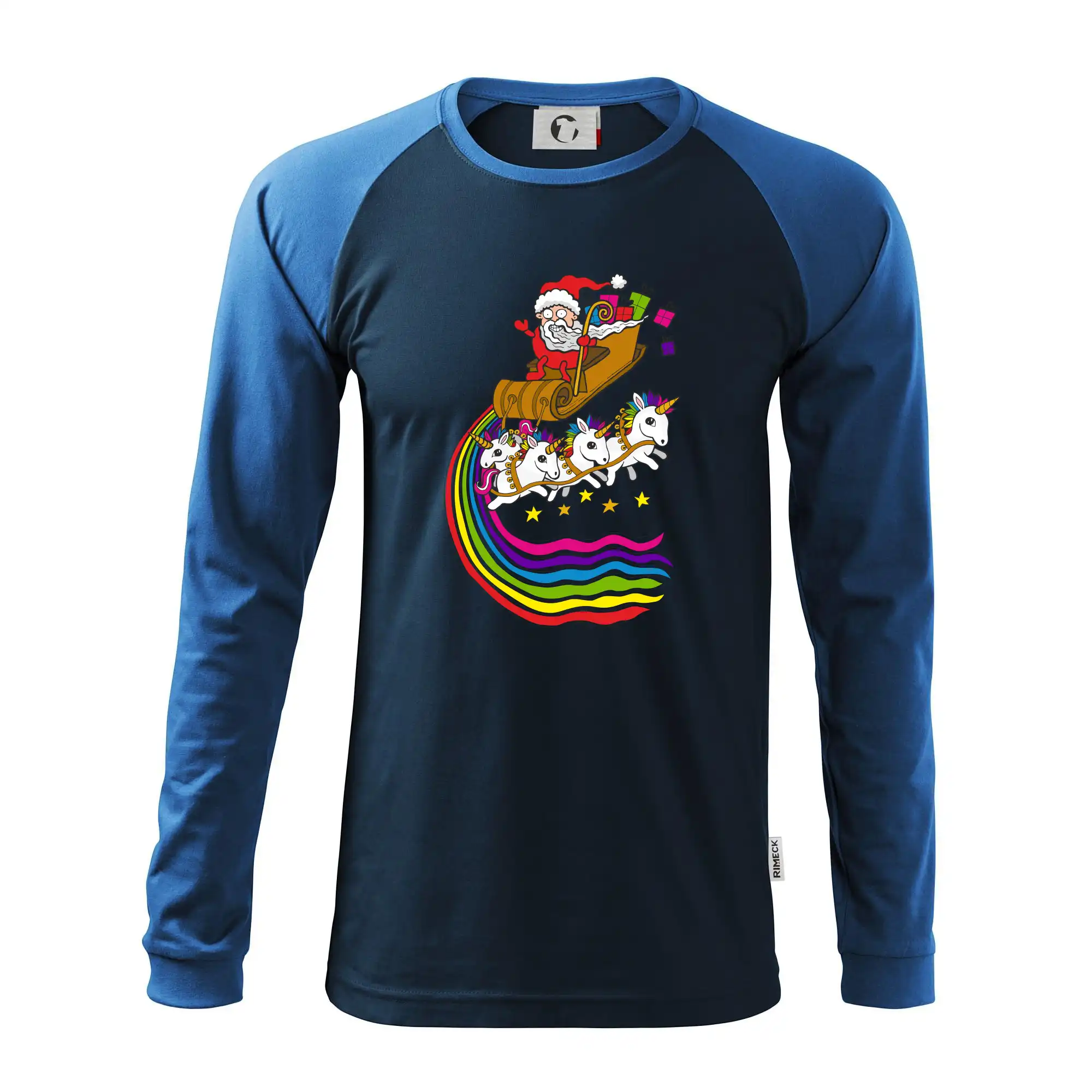 Santa a jednorožci (Pecka design)