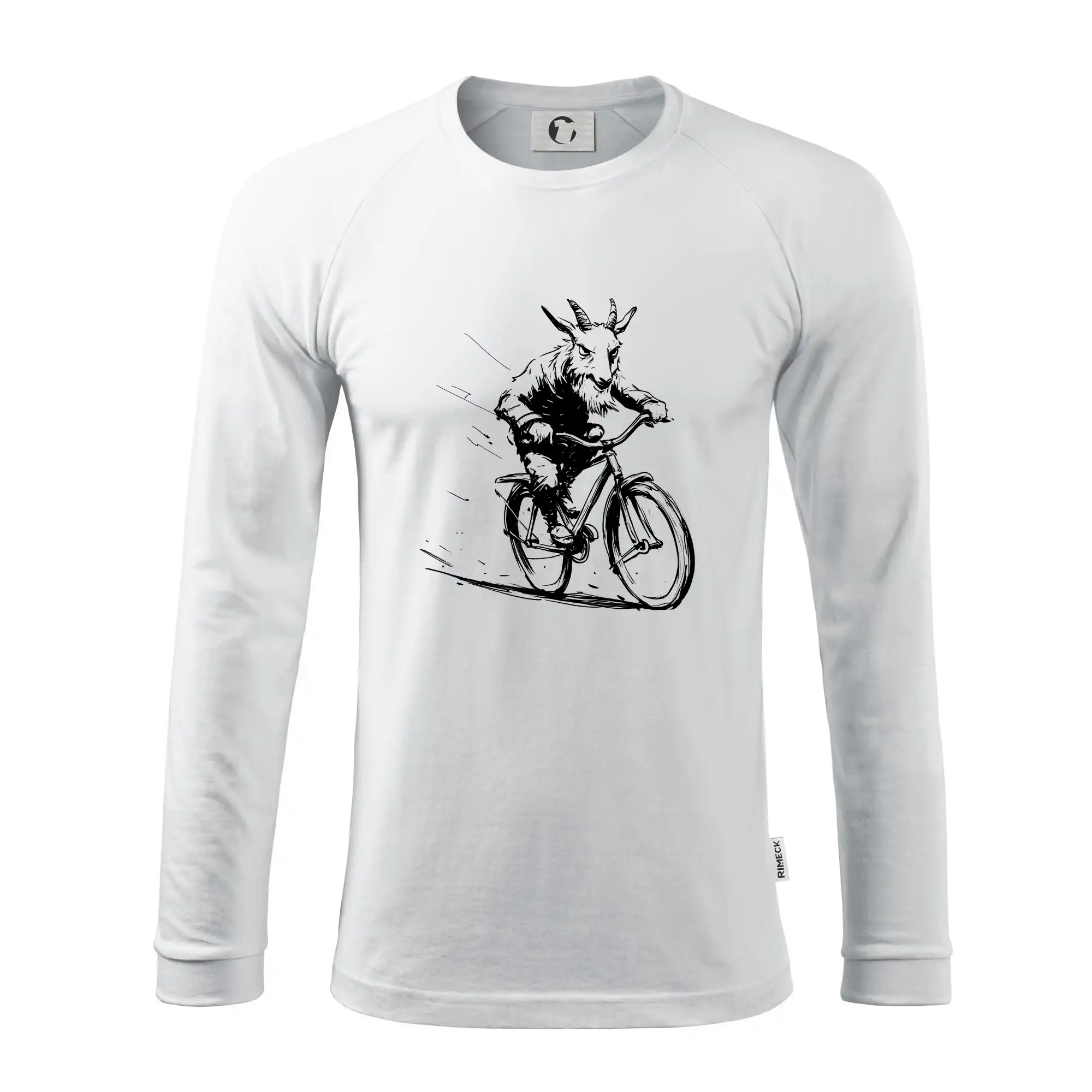 Drsný kozel na kole