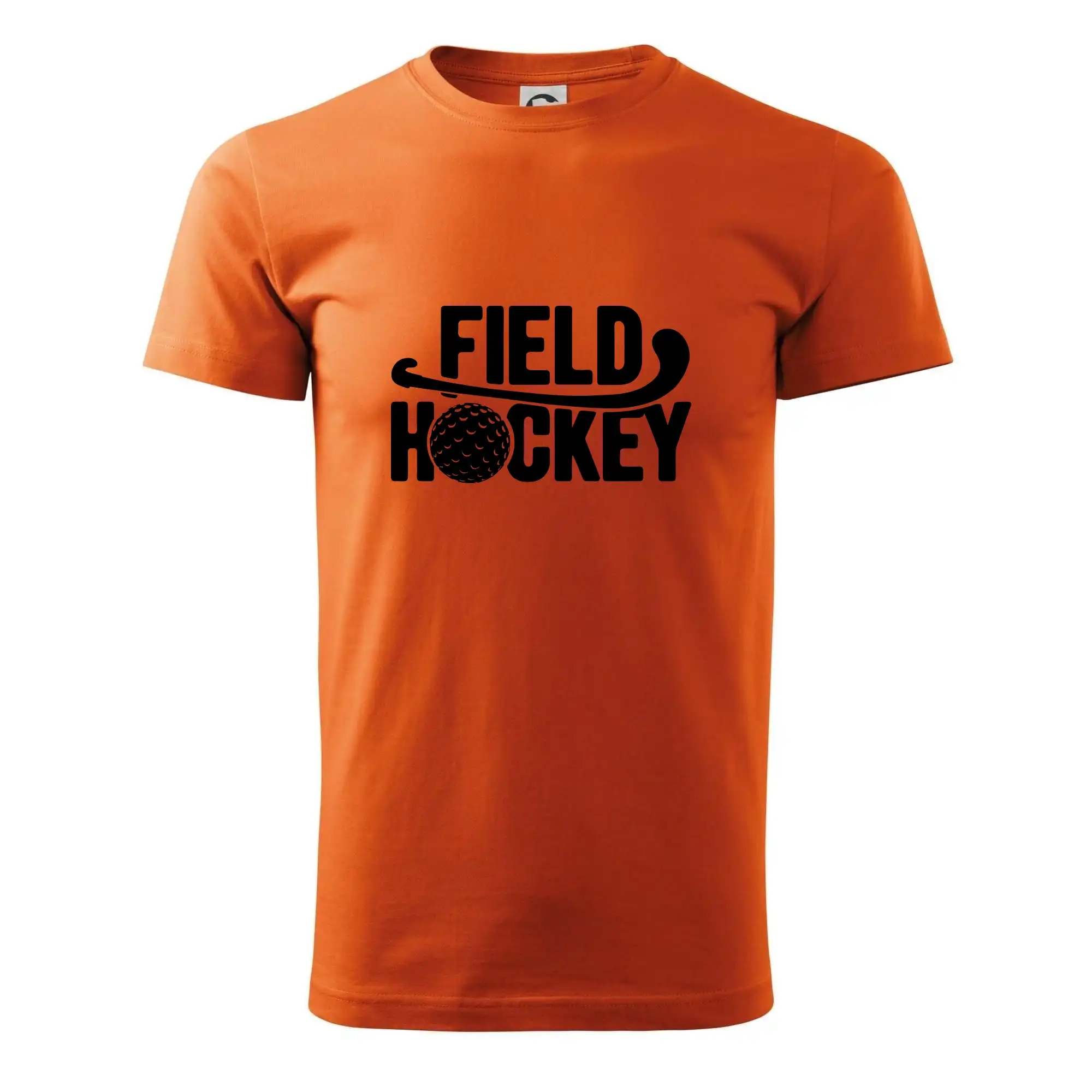 Field hockey míček a nápis