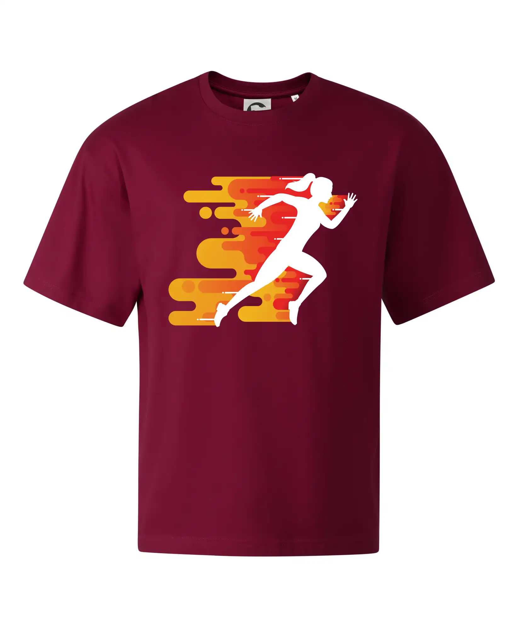 Běhání - oranžová žena