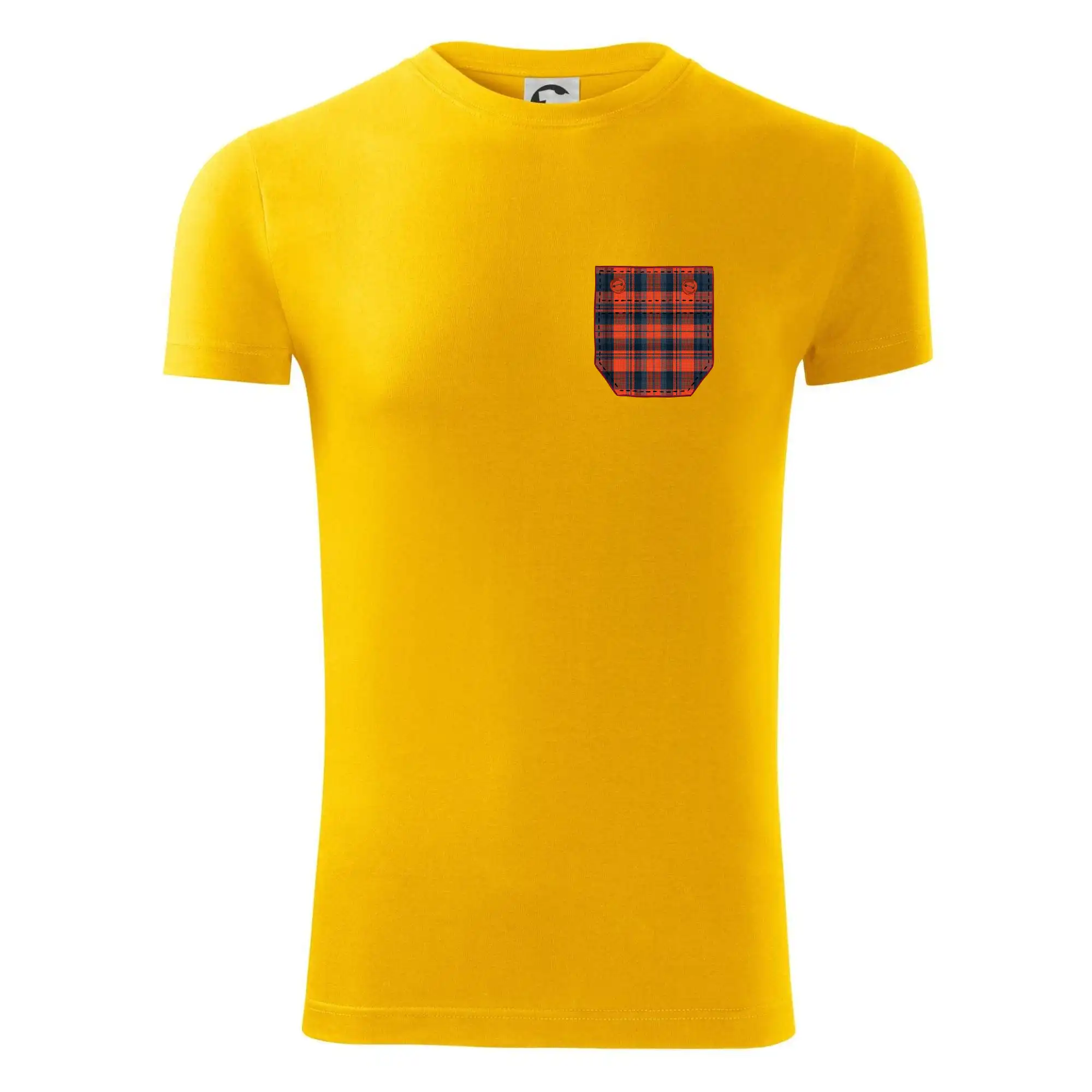 Flanelové triko červené