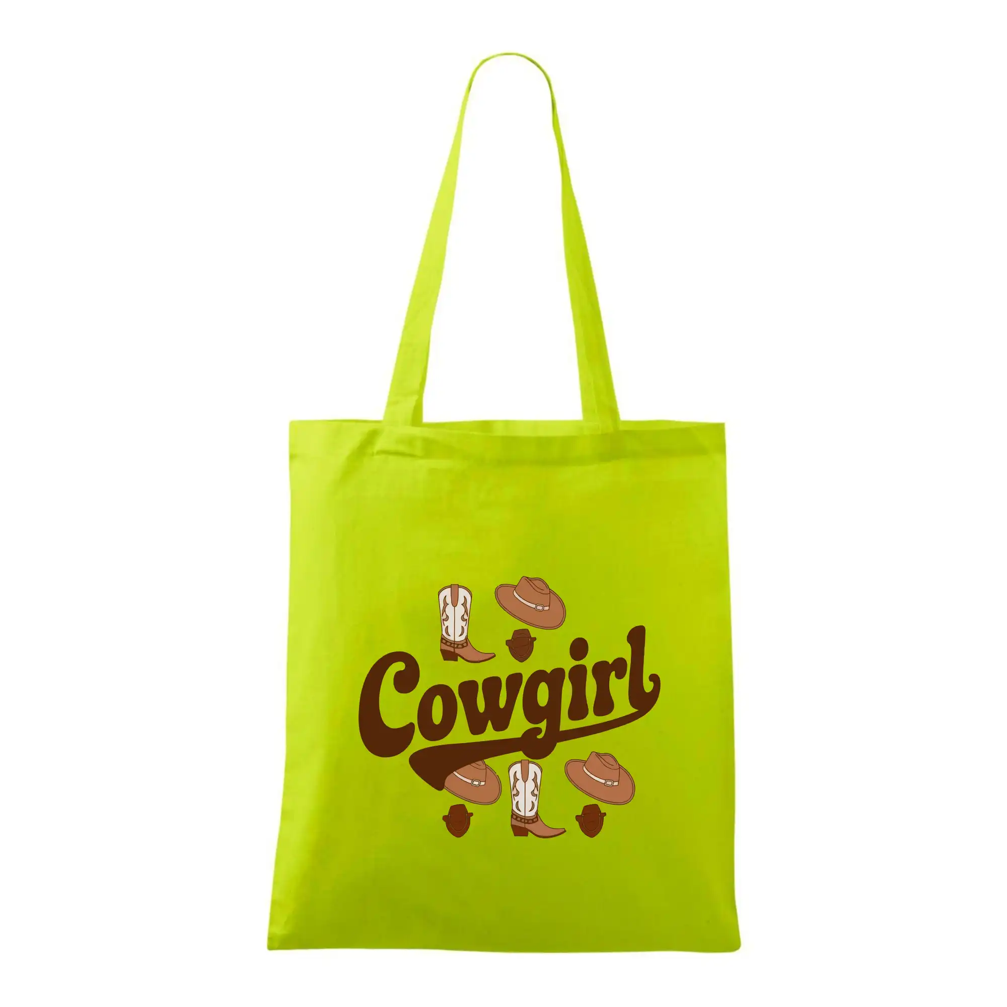 Cowgirl nápis a oblečení