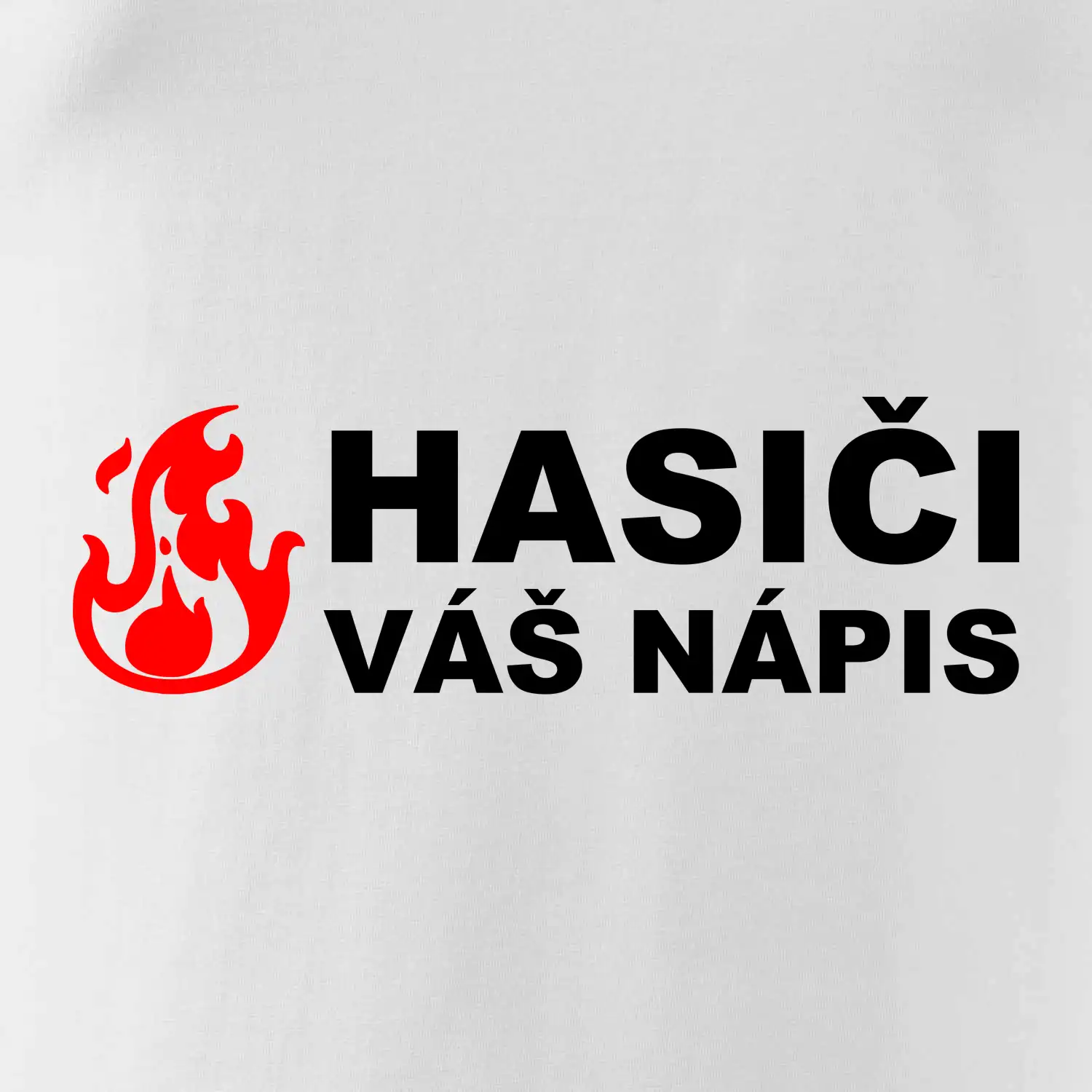 Hasiči (oheň, název sboru - vlastní nápis)