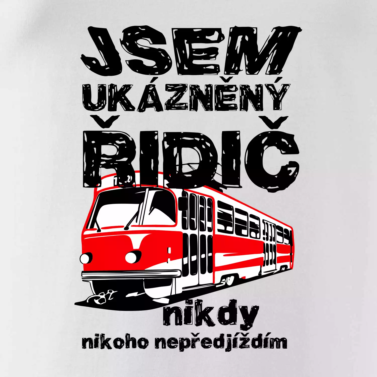 Jsem ukázněný řidič - tramvaj