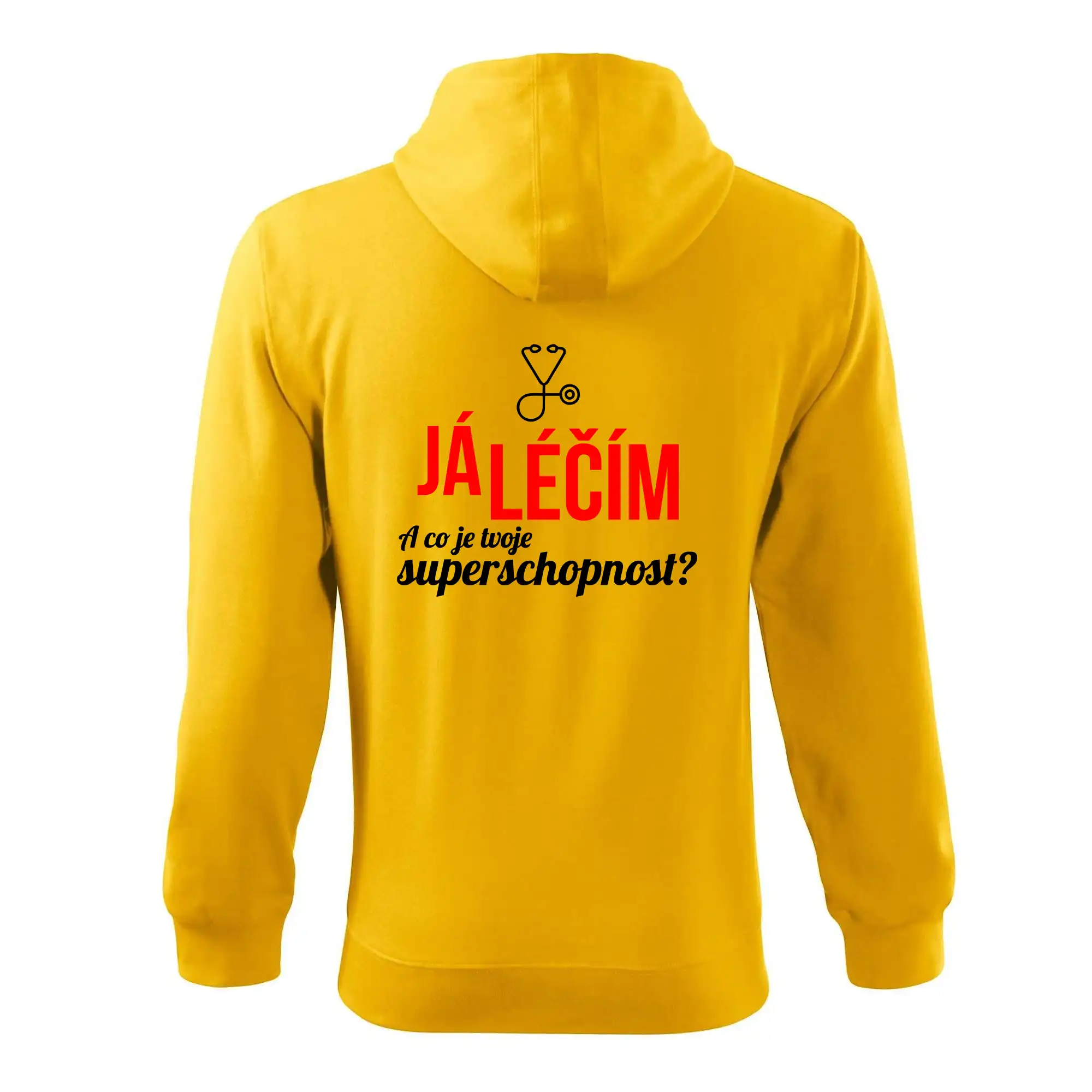 Já léčím - tvoje superschopnost? Rovný nápis