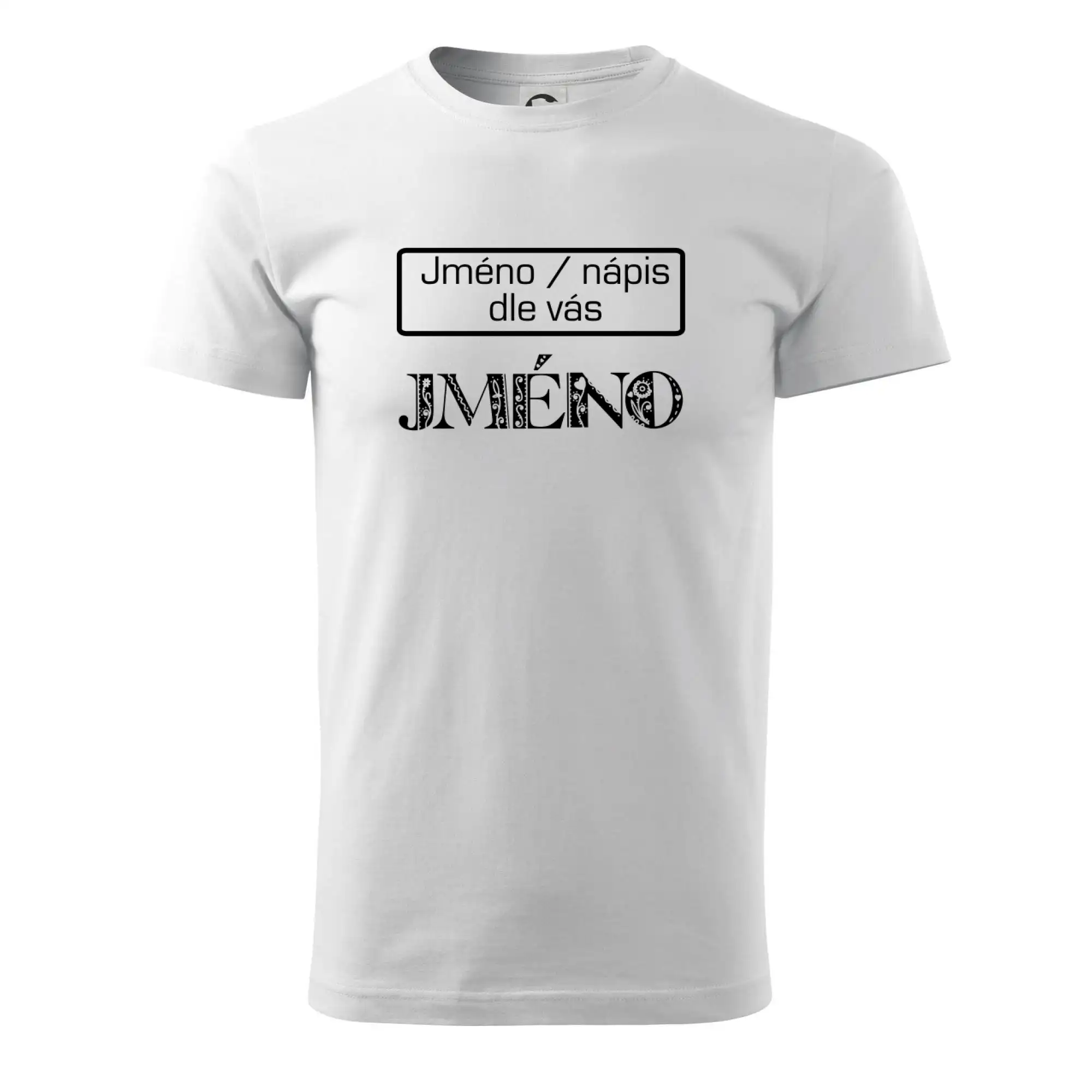 Folklor - jméno - nápis