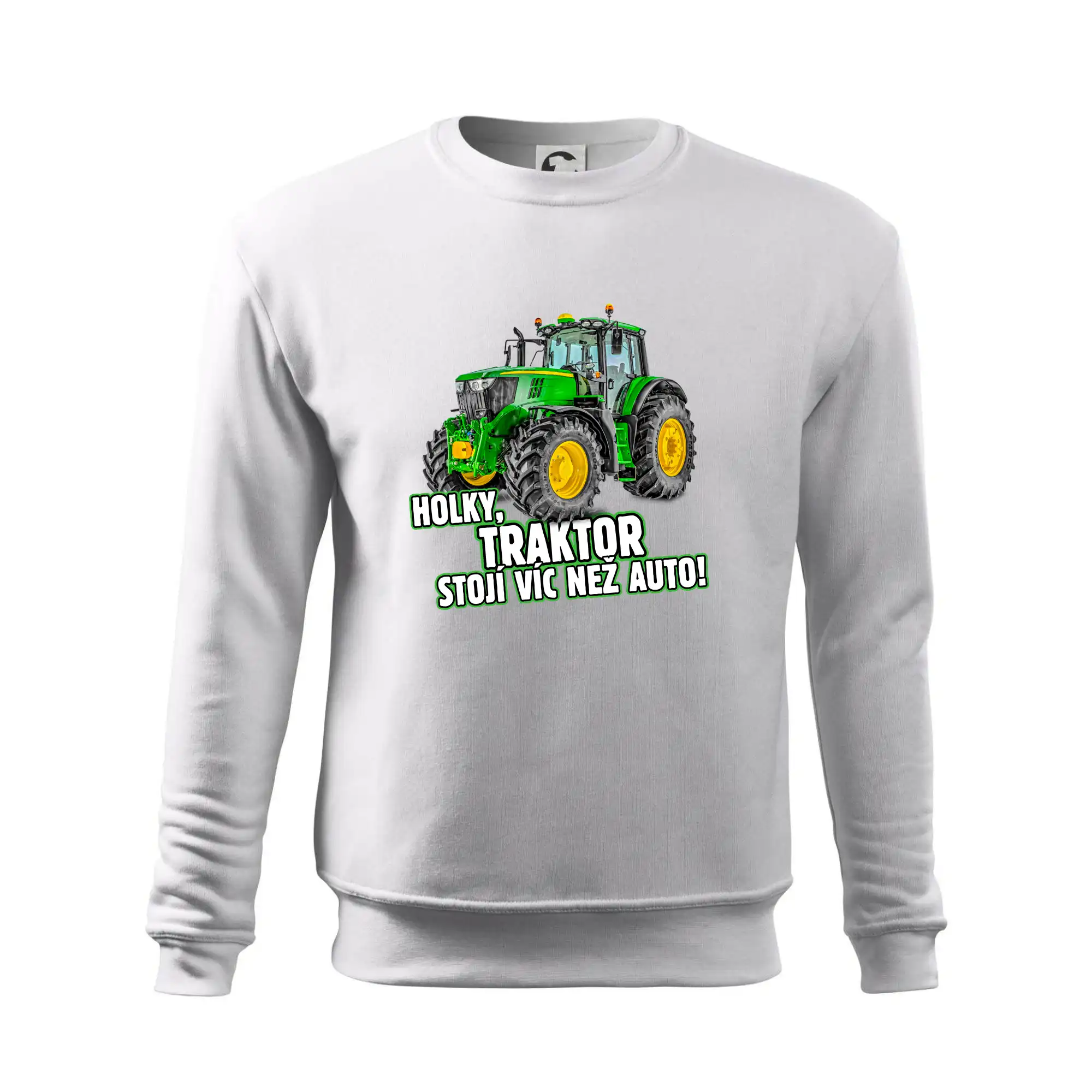 Holky, traktor stojí víc než auto