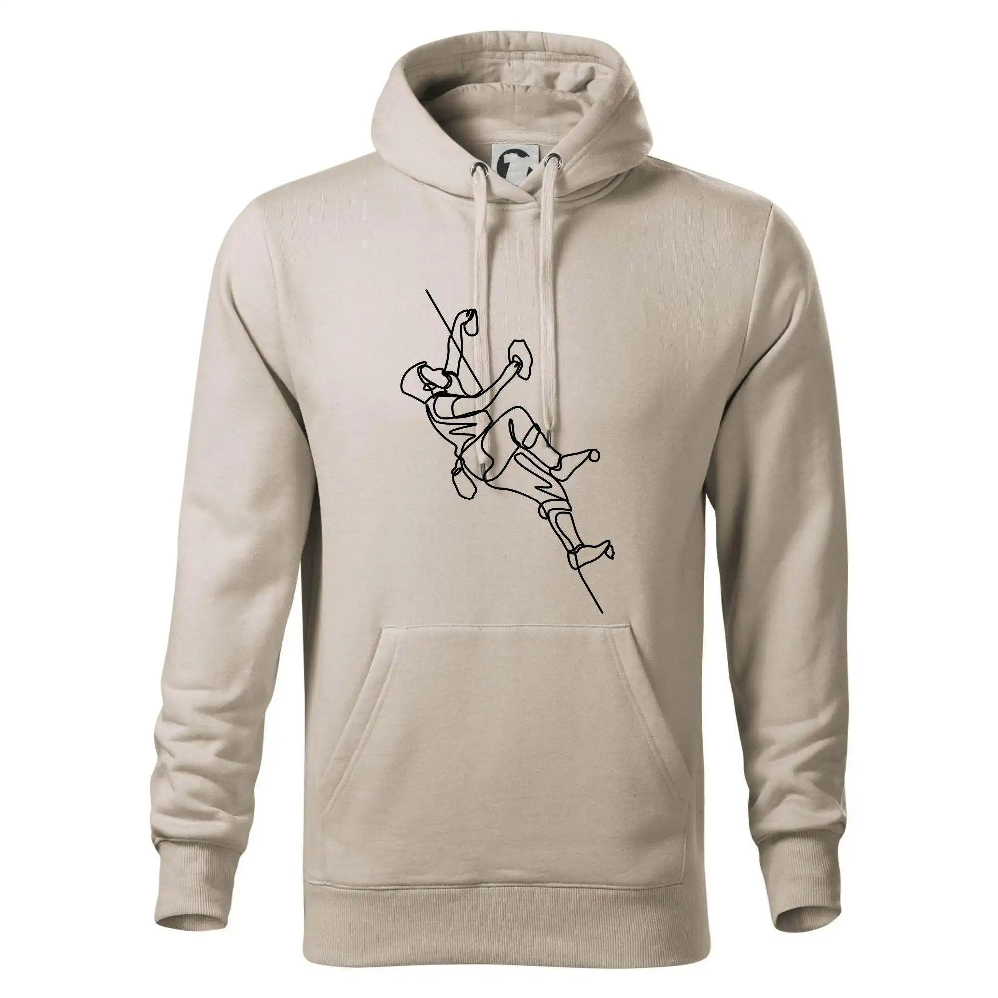 Lezecká stěna jedním tahem