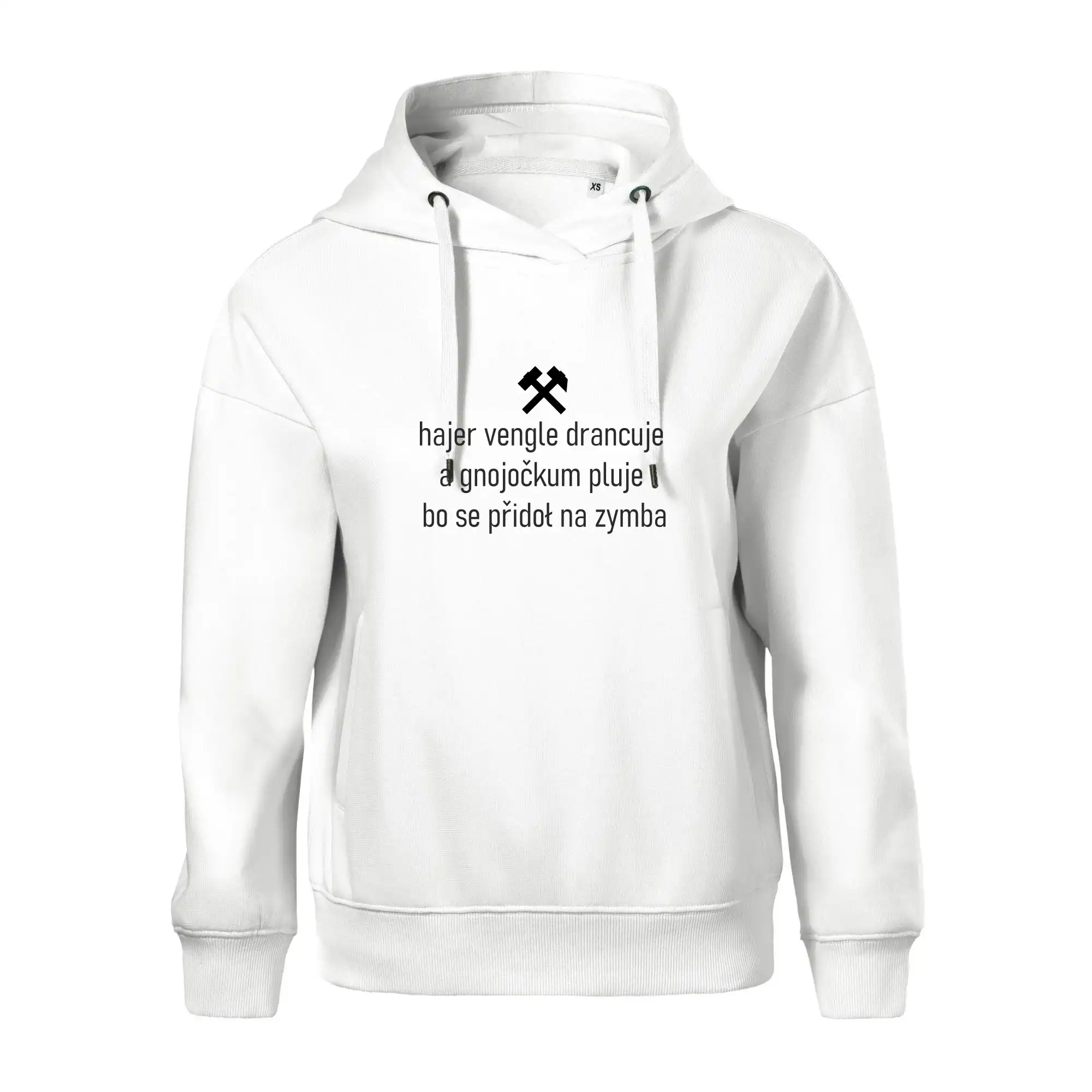 Hajer vengle drancuje a gnojočkum pluje bo se přidoł na zymba