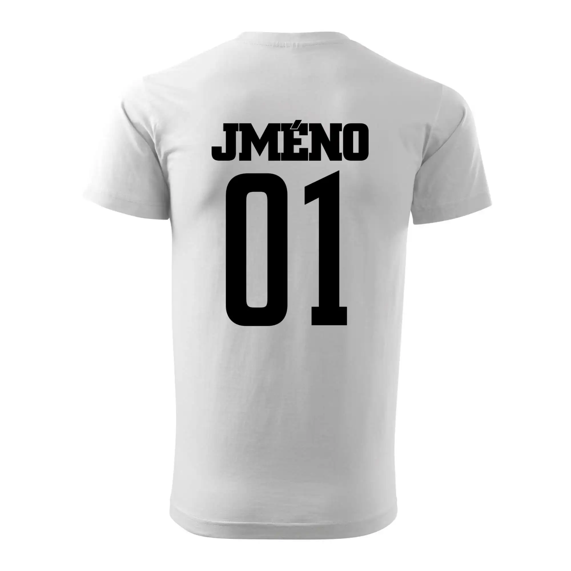 Fotbalový dres - vlastní jméno a číslo