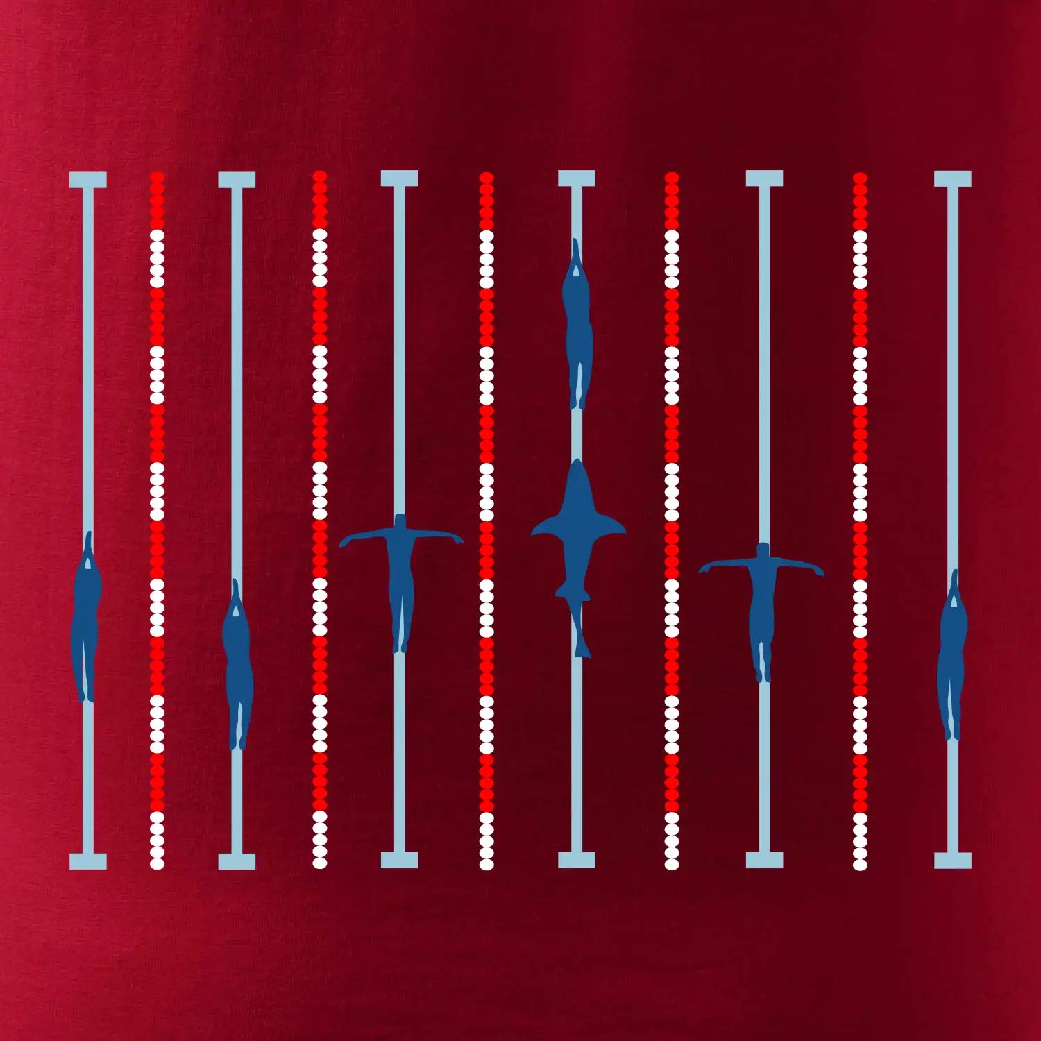 Plavecký bazén žralok