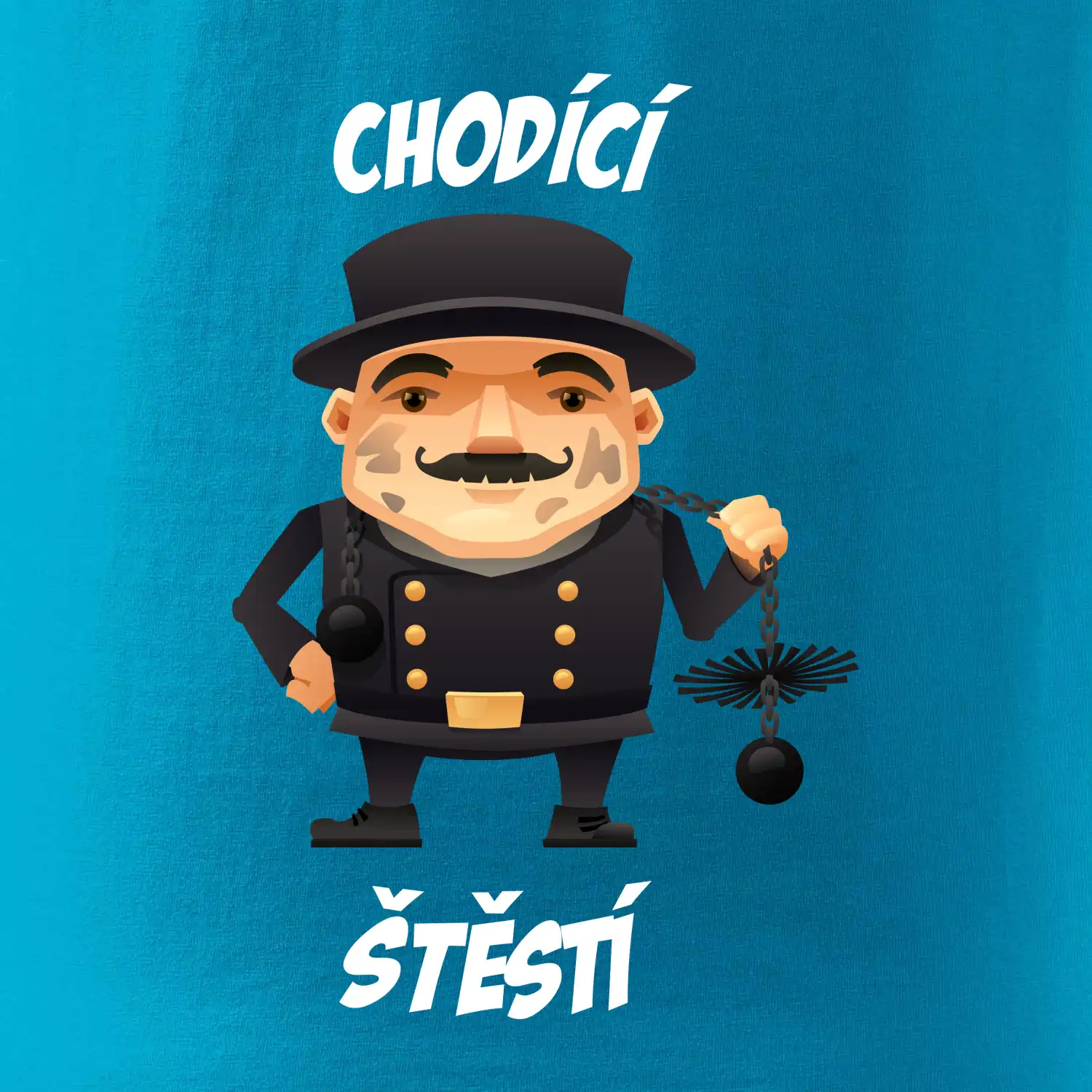 Kominík chodící štěstí