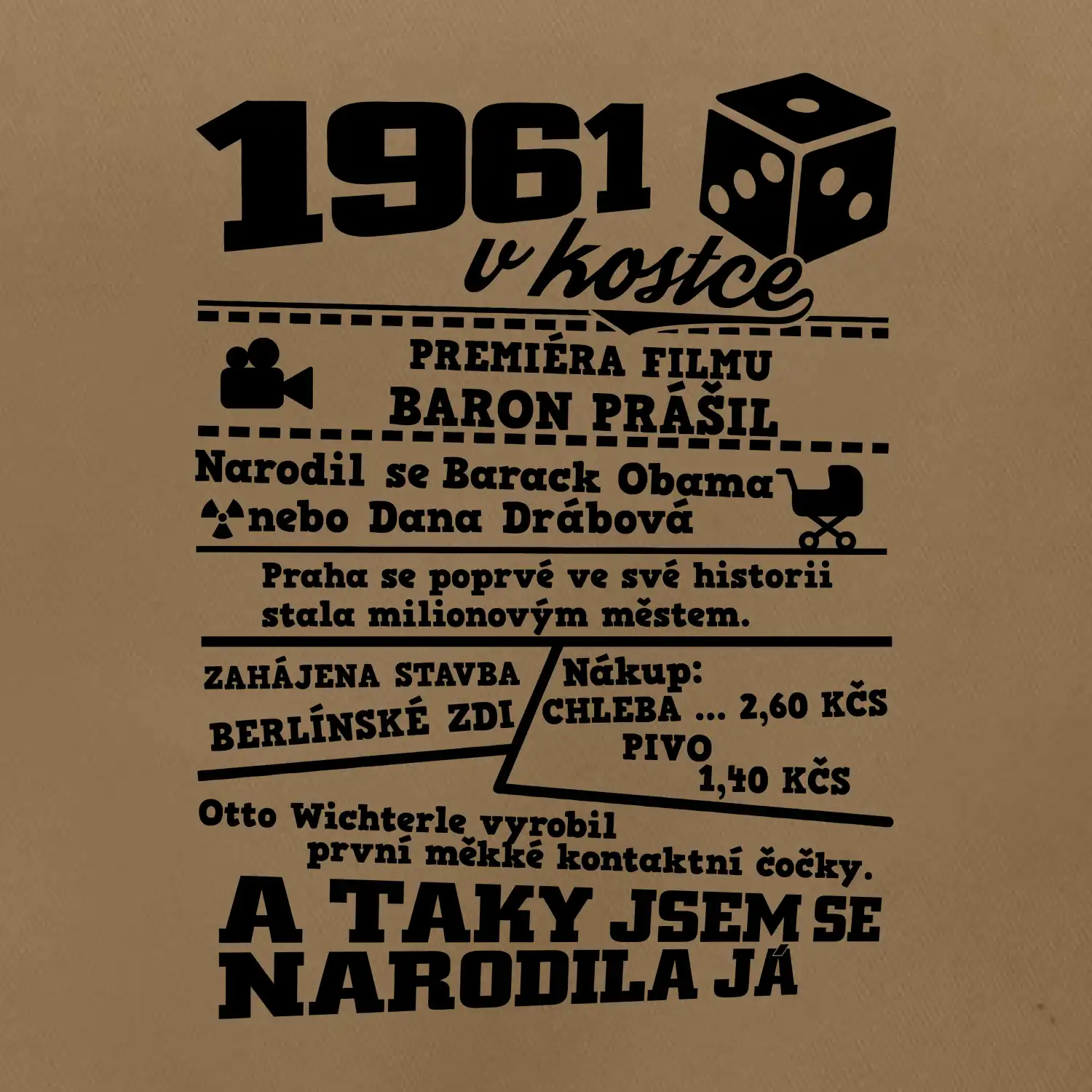 1961 v kostce